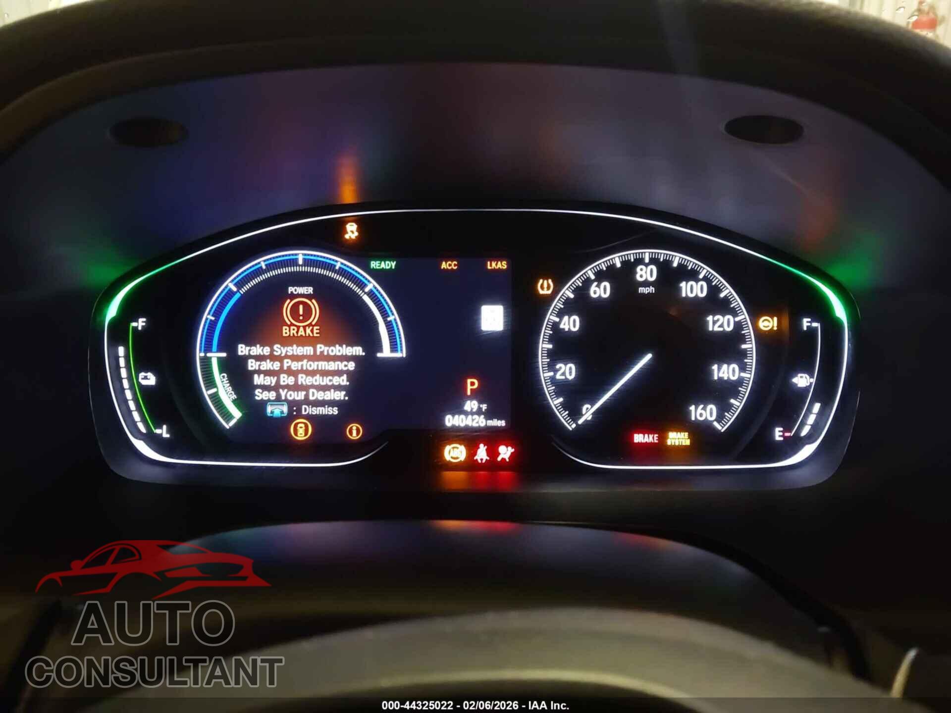 HONDA INSIGHT 2022 - 19XZE4F51NE014104