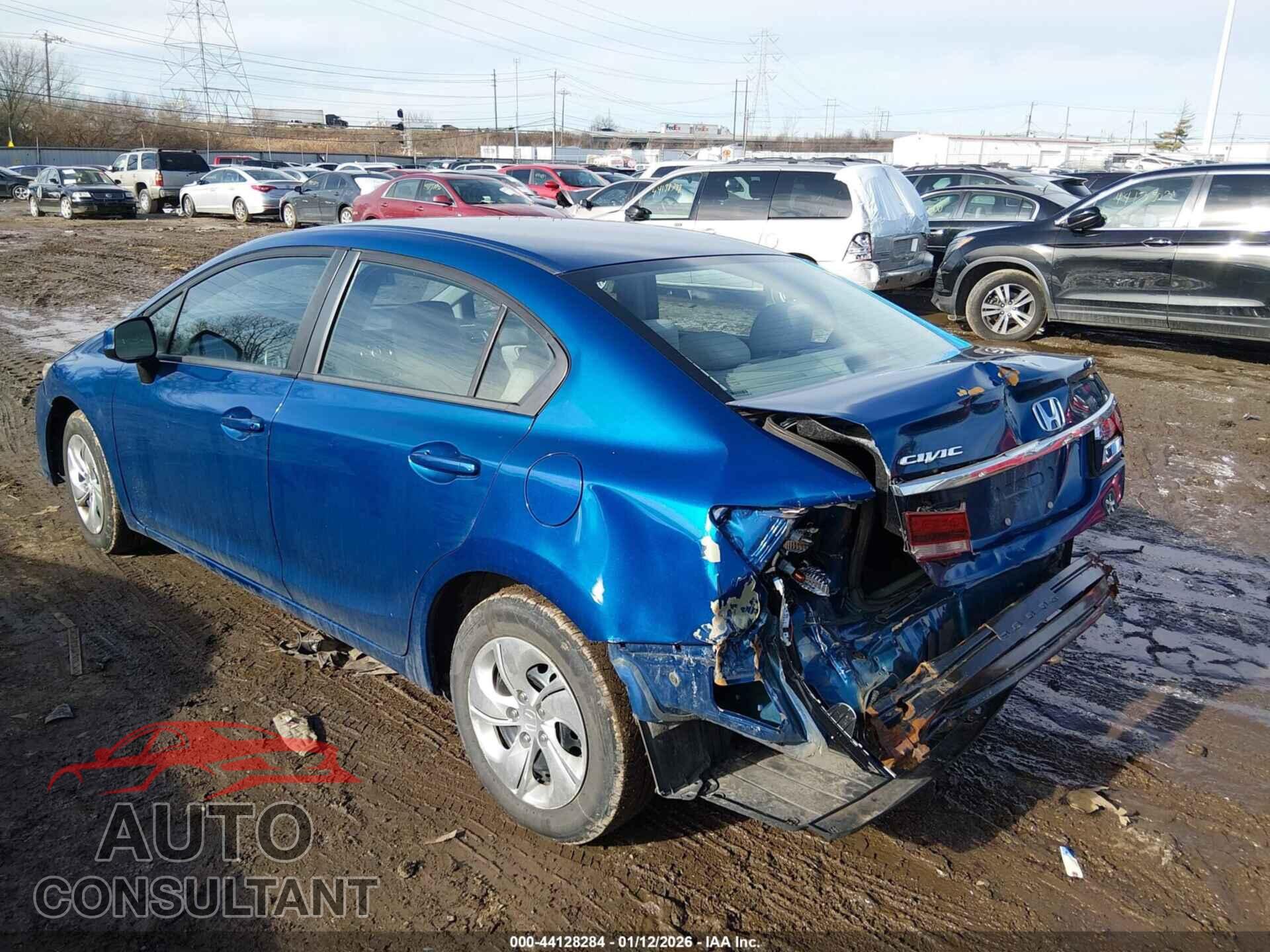 HONDA CIVIC 2013 - 2HGFB2F53DH592290