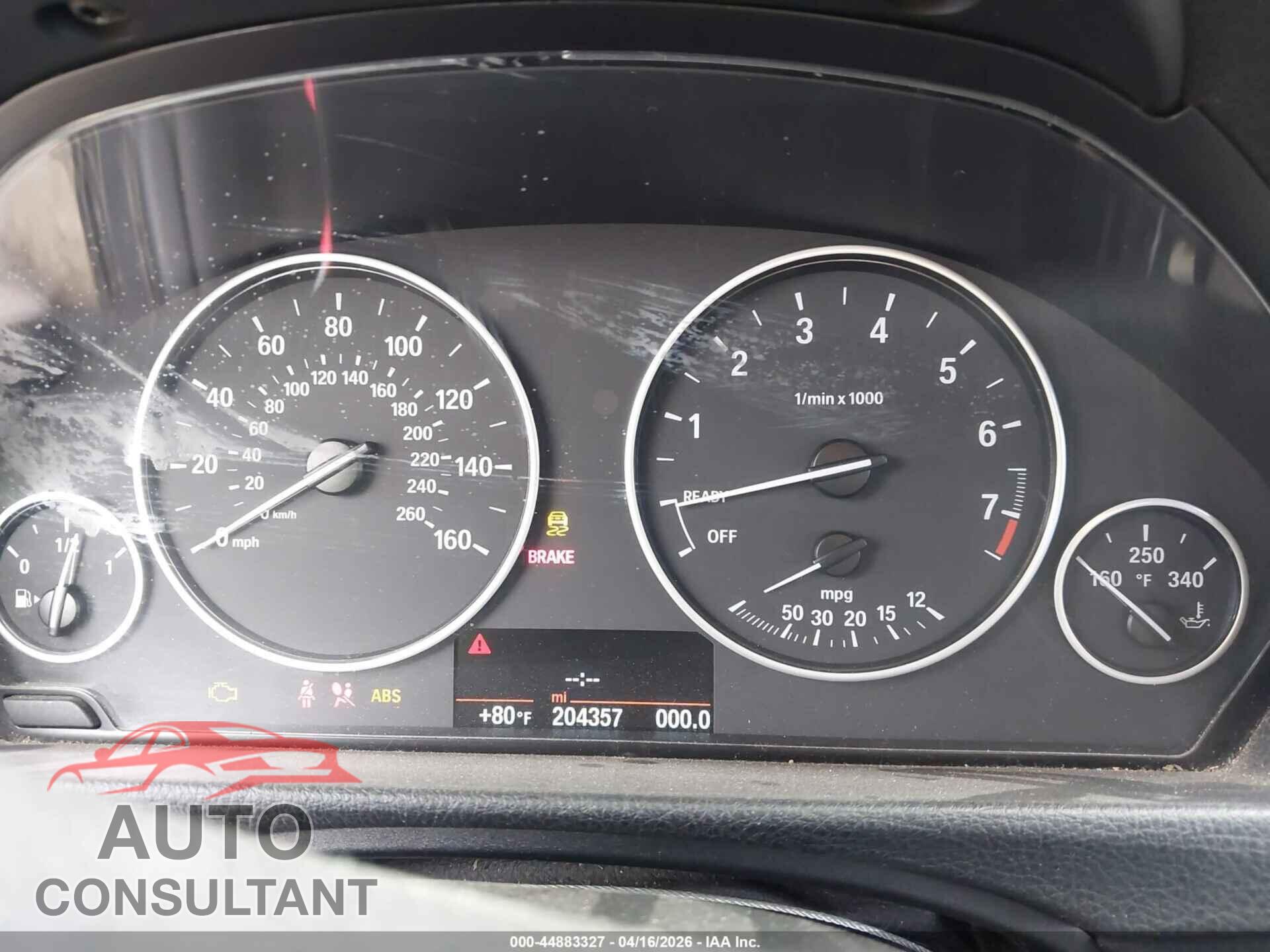 BMW 320I 2015 - WBA3B1C52FK140453