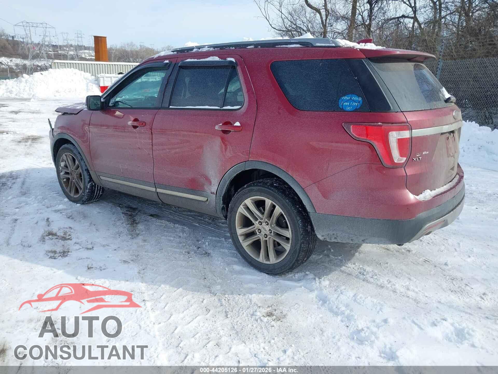 FORD EXPLORER 2016 - 1FM5K8D85GGD22855