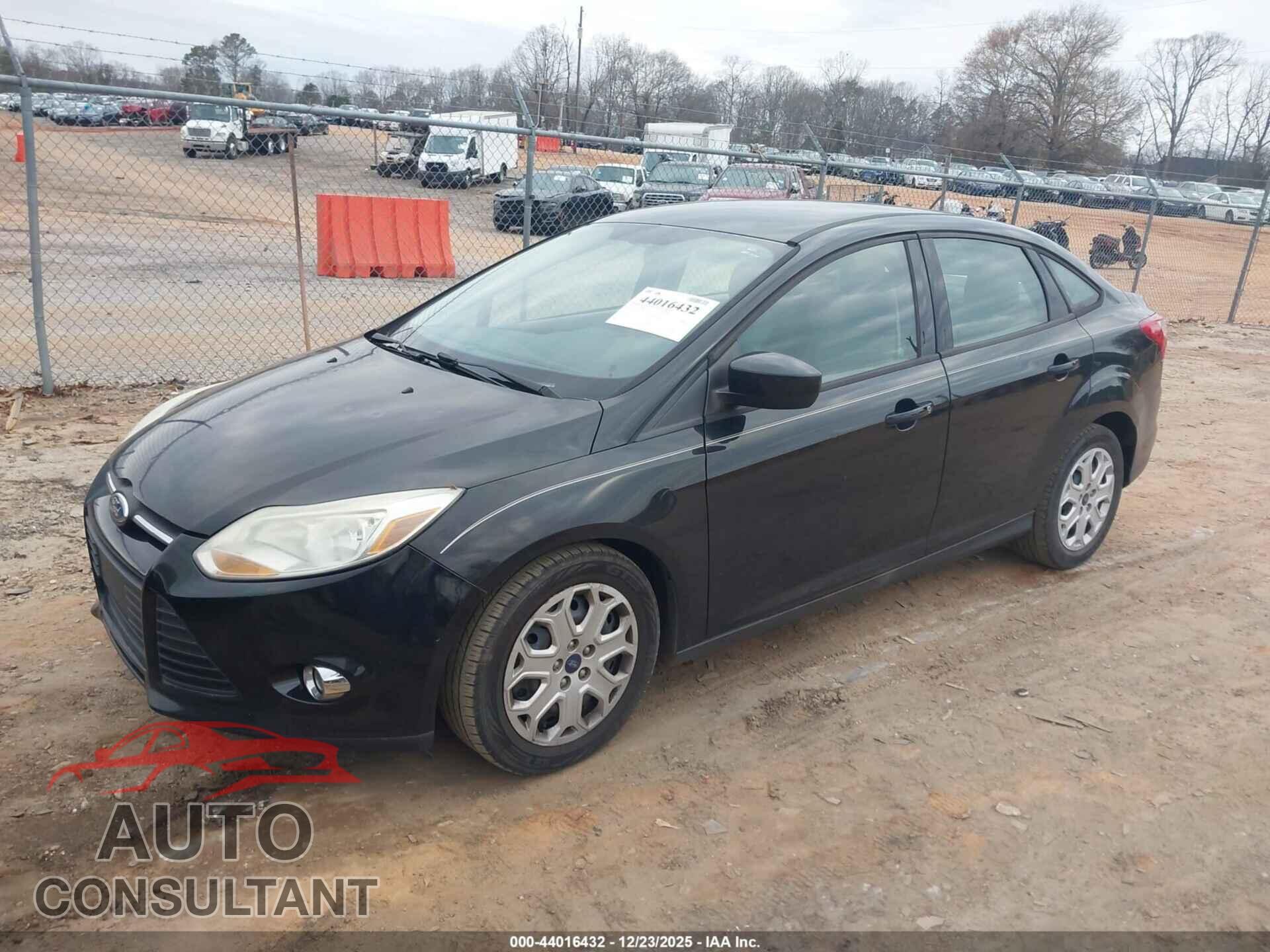FORD FOCUS 2012 - 1FAHP3F25CL396590
