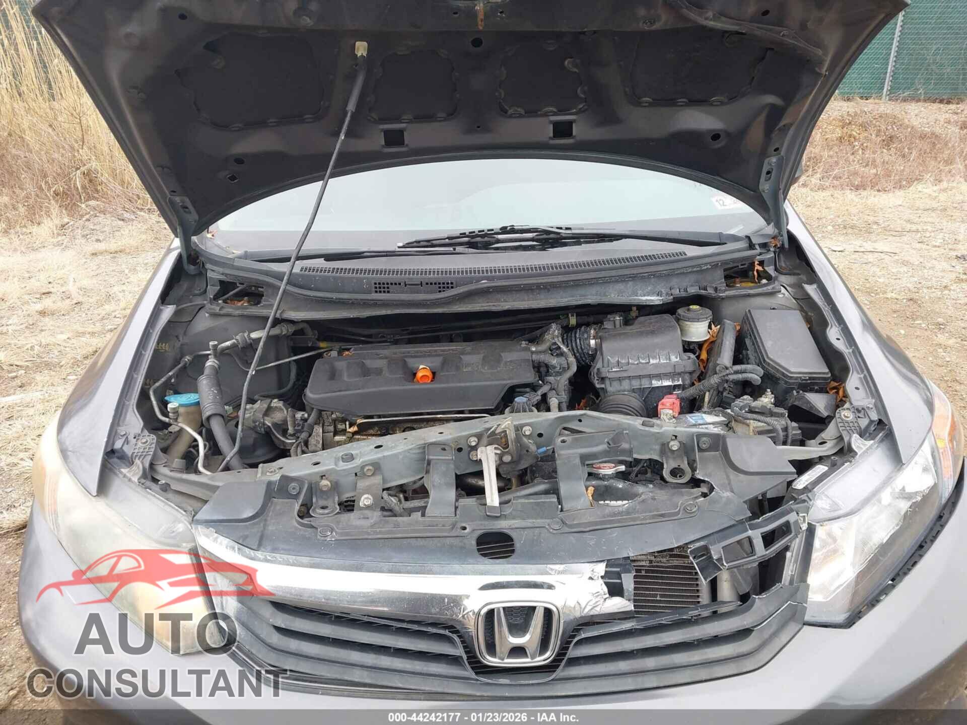 HONDA CIVIC 2012 - 2HGFB2F54CH330535