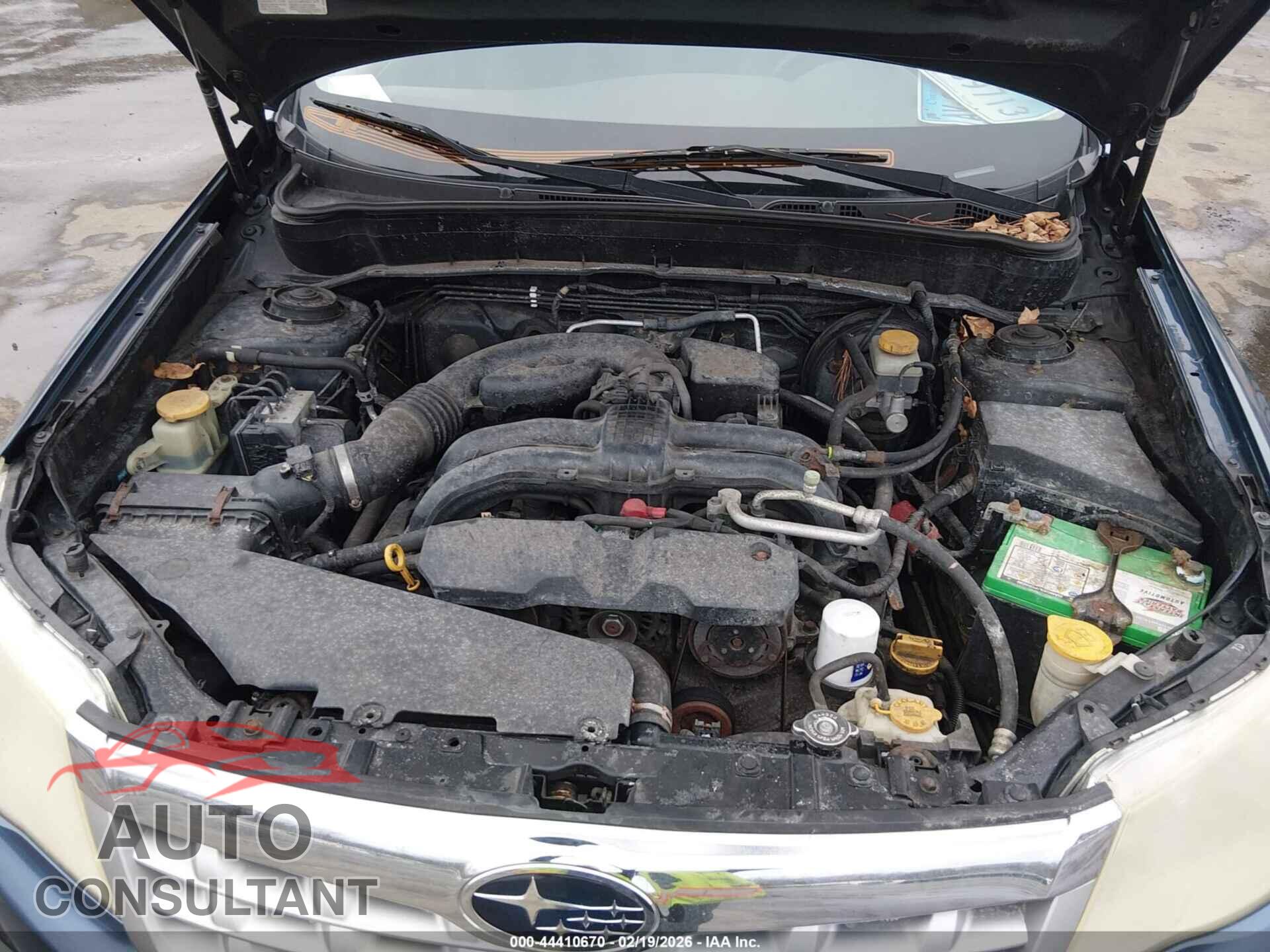 SUBARU FORESTER 2011 - JF2SHADC4BH754276