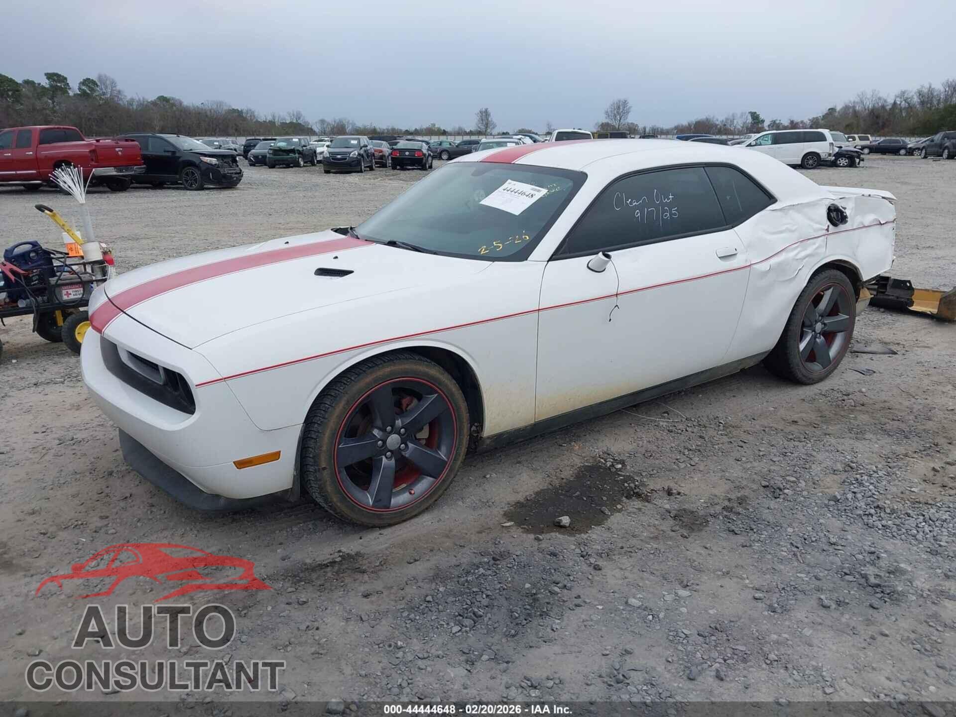 DODGE CHALLENGER 2012 - 2C3CDYAG5CH293491