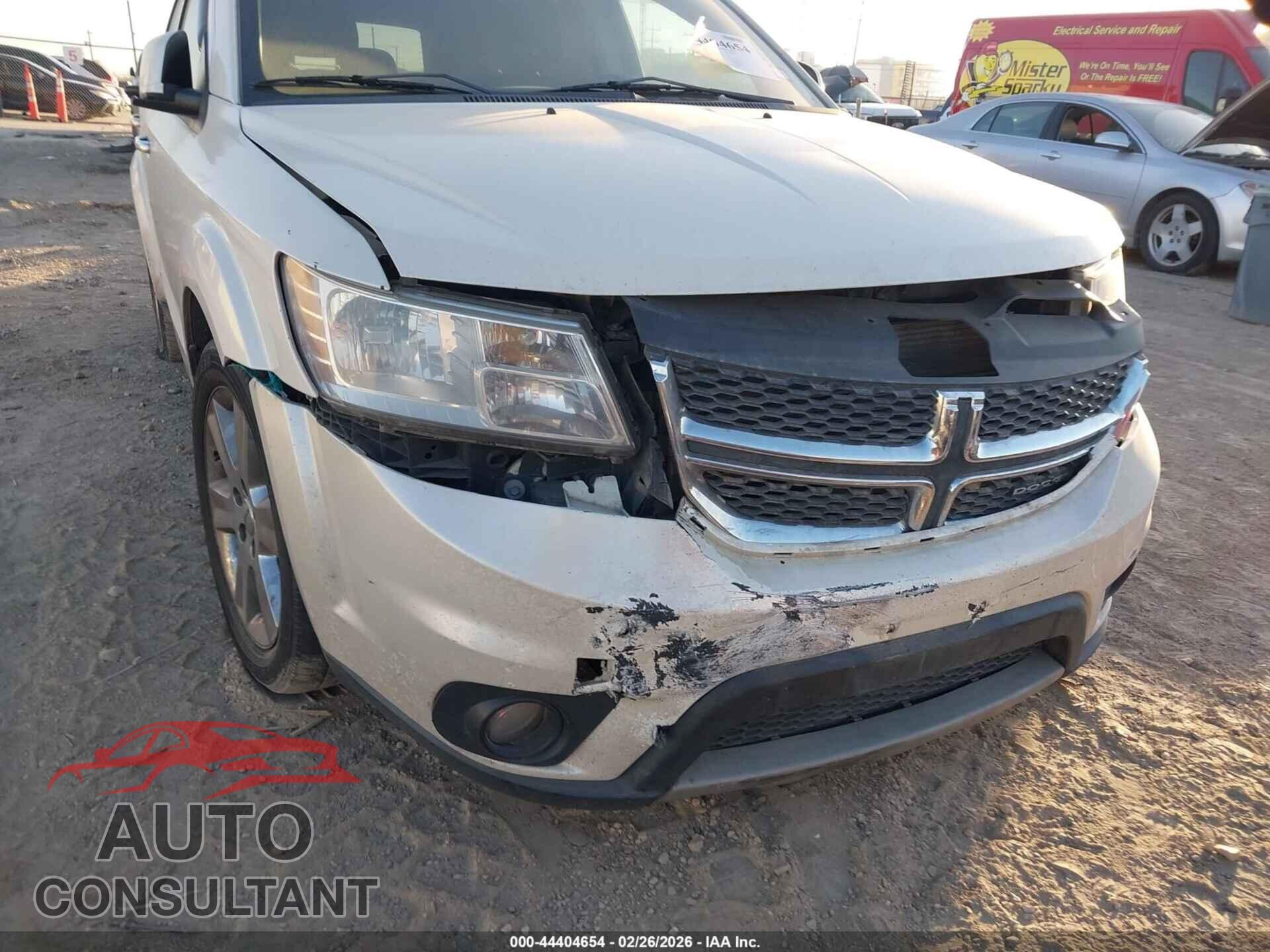 DODGE JOURNEY 2012 - 3C4PDCDG2CT318091