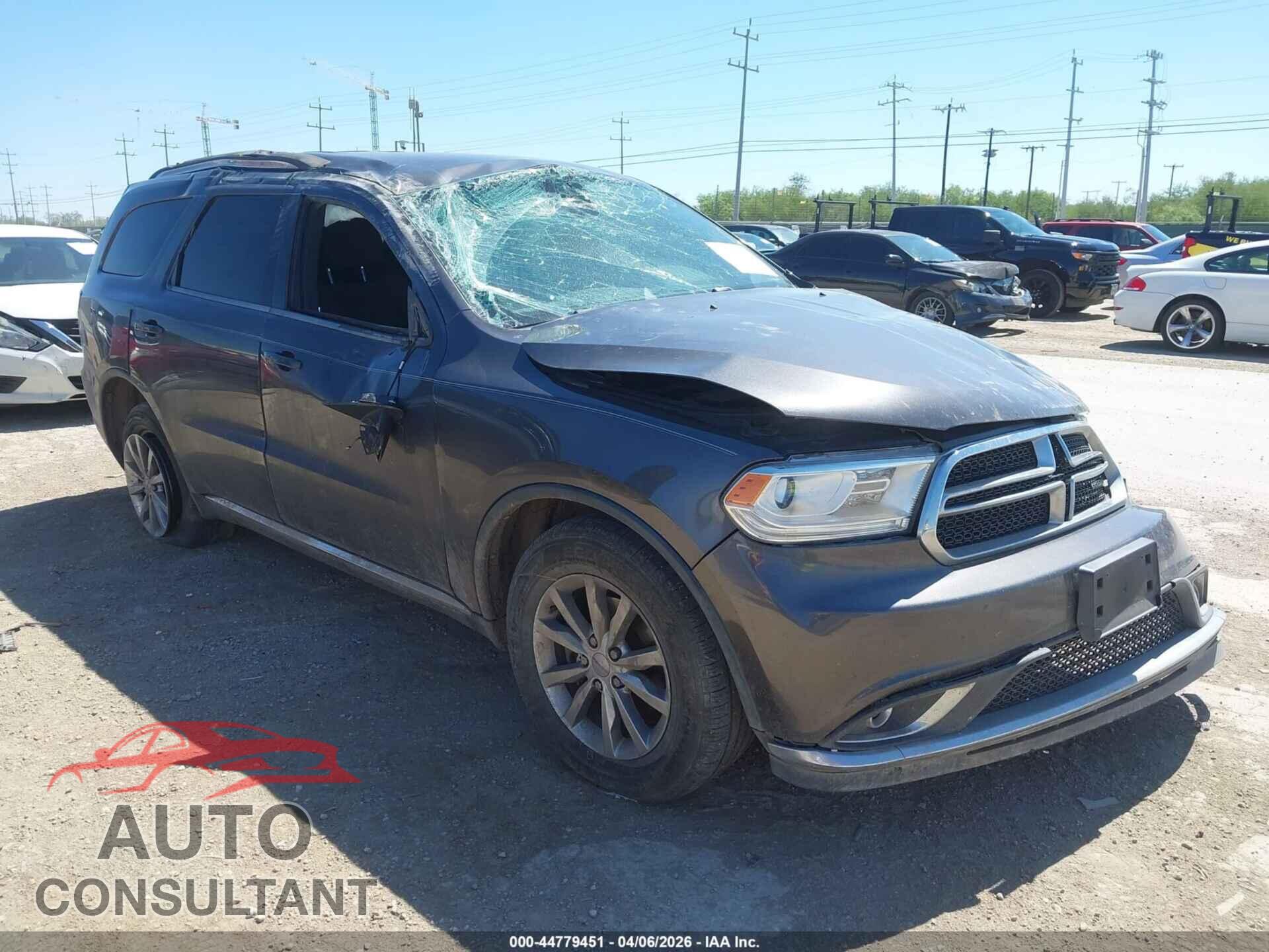 DODGE DURANGO 2017 - 1C4RDJAG5HC871841