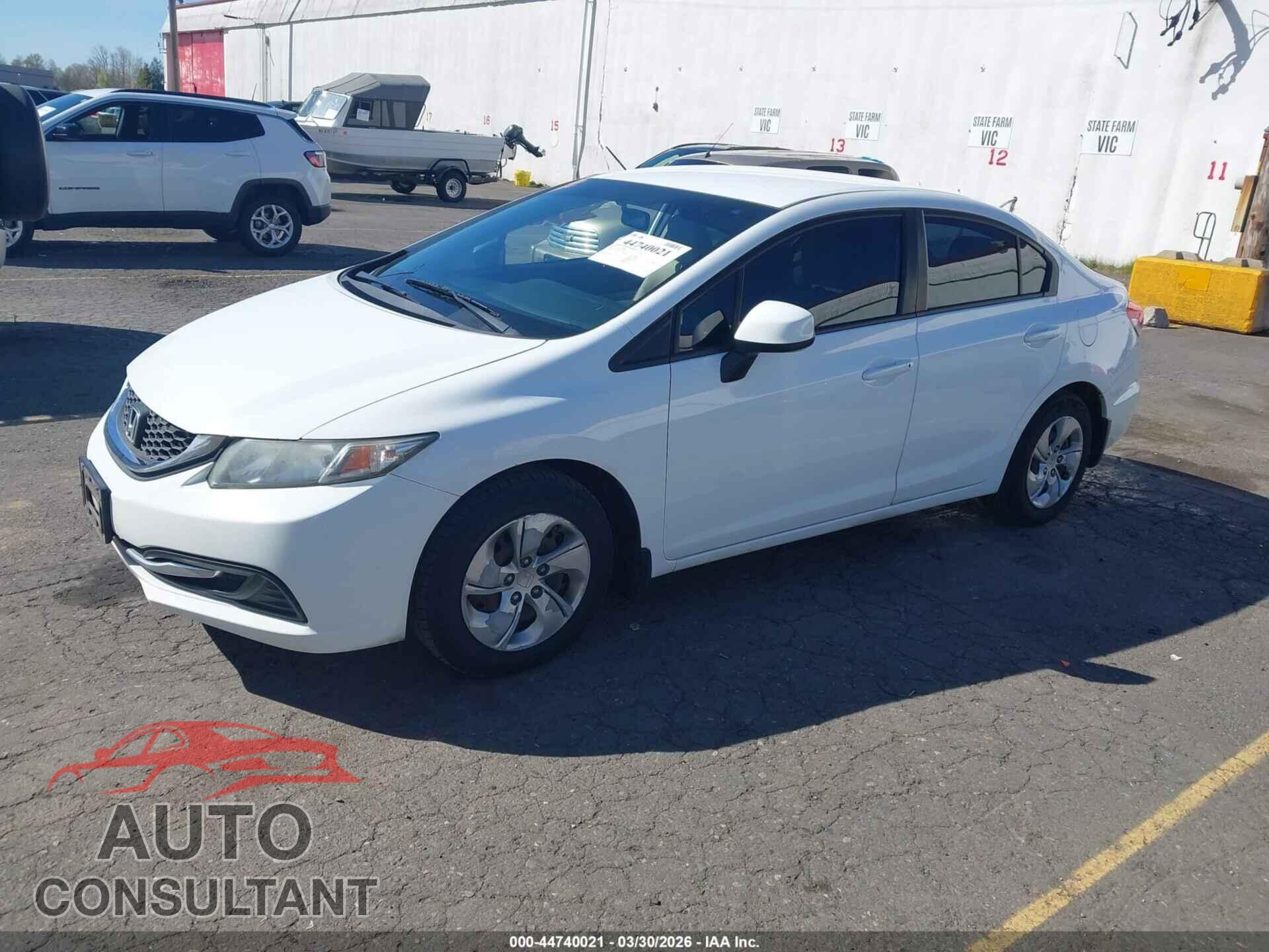 HONDA CIVIC 2013 - 19XFB2F52DE236231