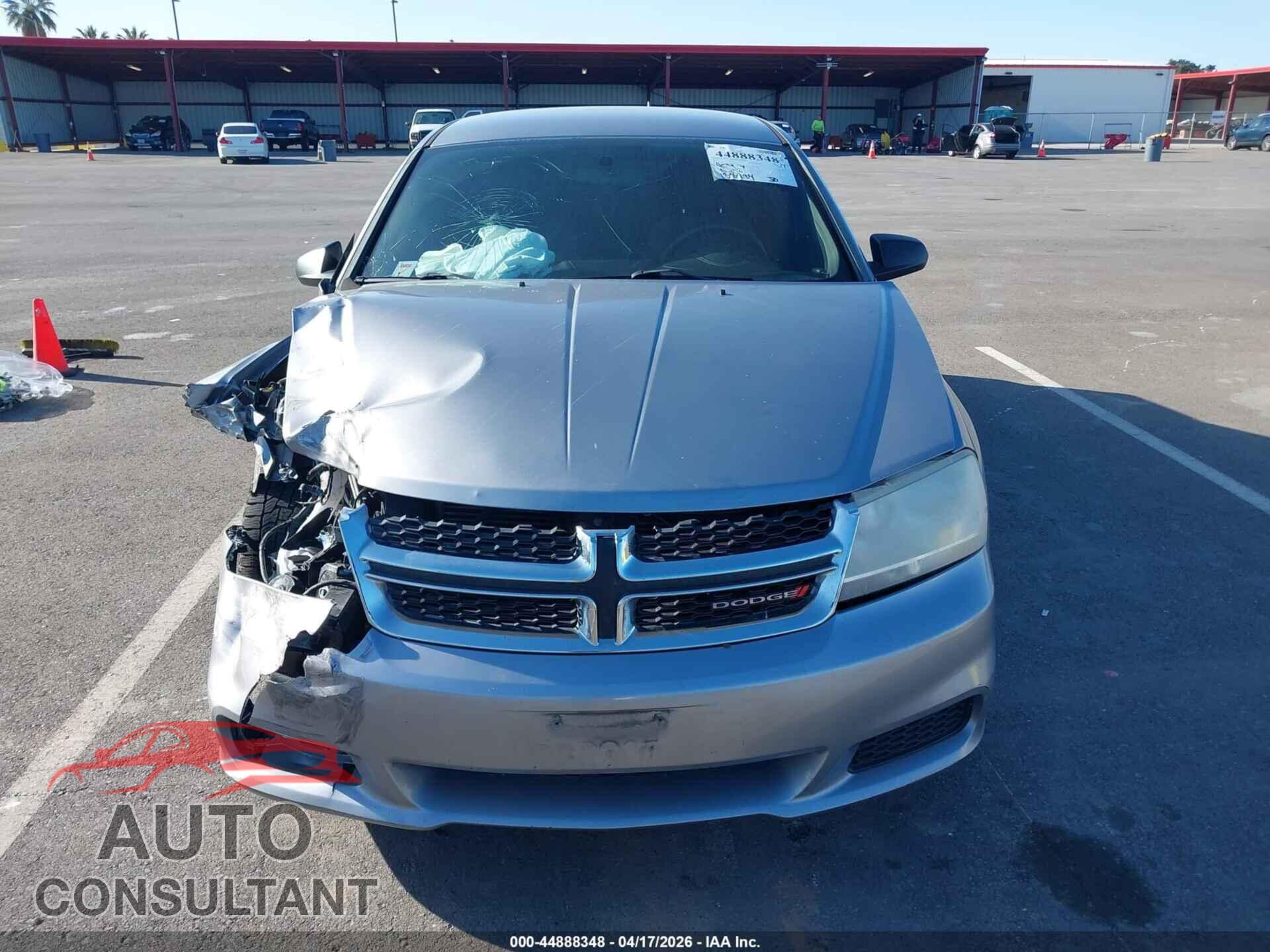DODGE AVENGER 2013 - 1C3CDZAB0DN741929