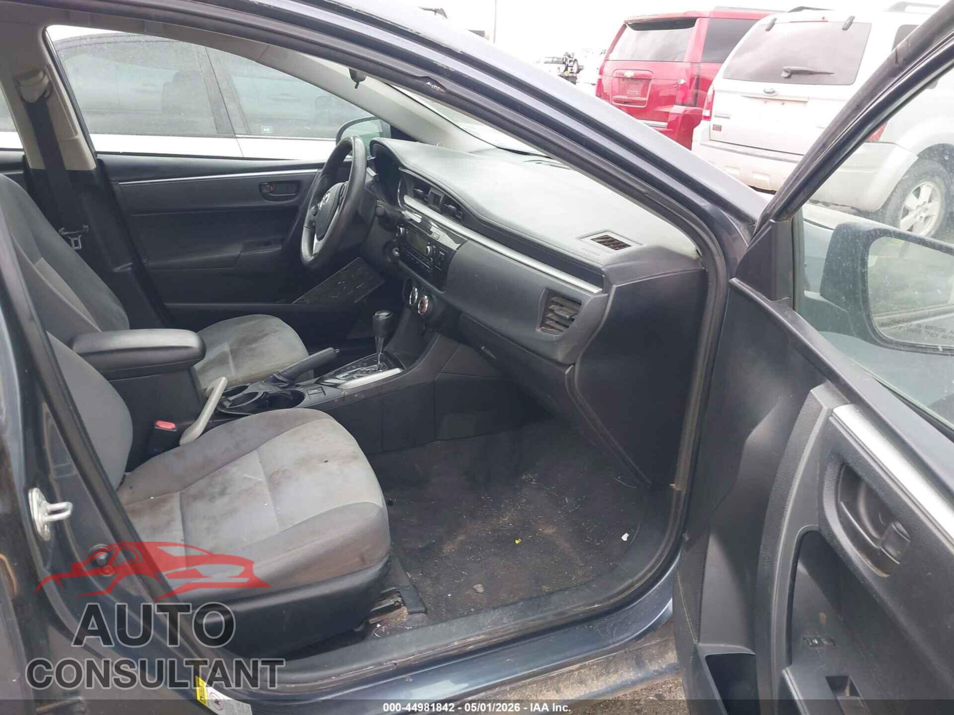 TOYOTA COROLLA 2014 - 5YFBURHEXEP082995