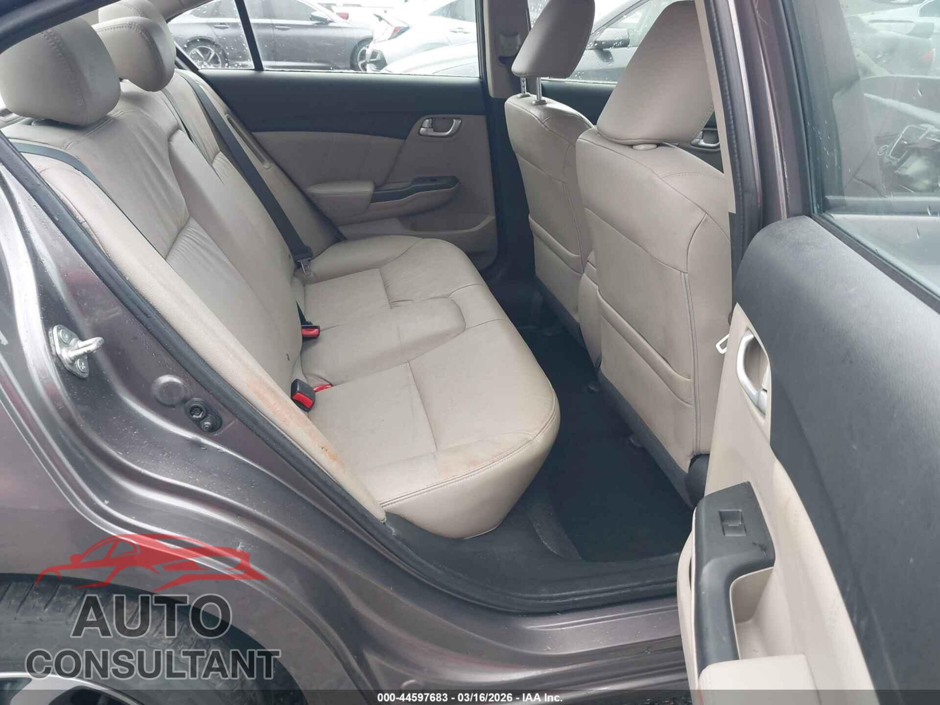 HONDA CIVIC HYBRID 2014 - 19XFB4F3XEE001314