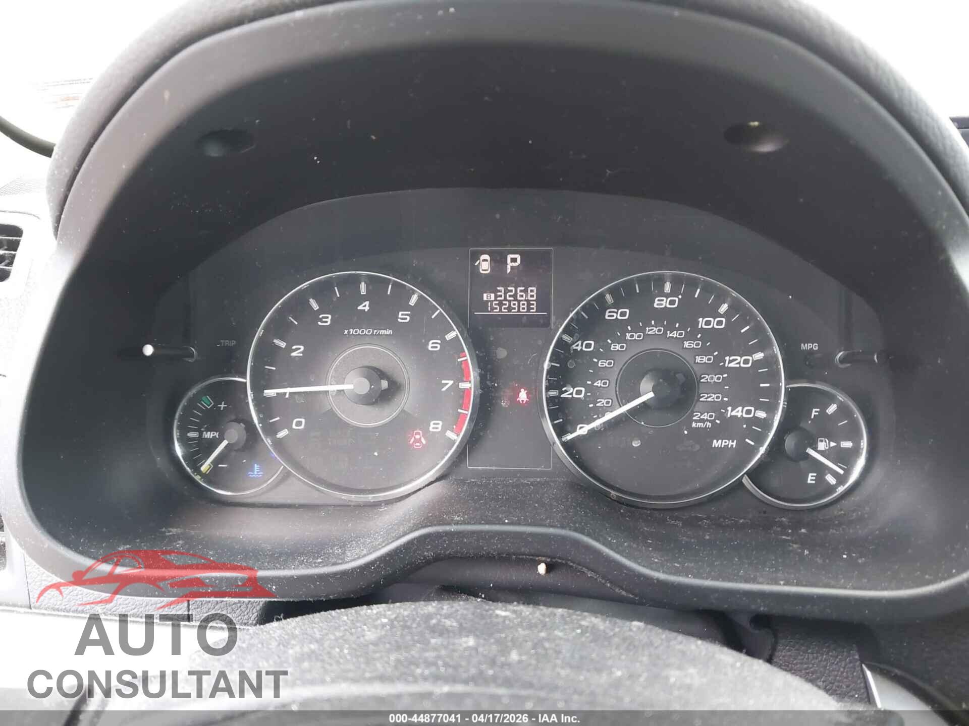 SUBARU OUTBACK 2011 - 4S4BRBCC3B3379668