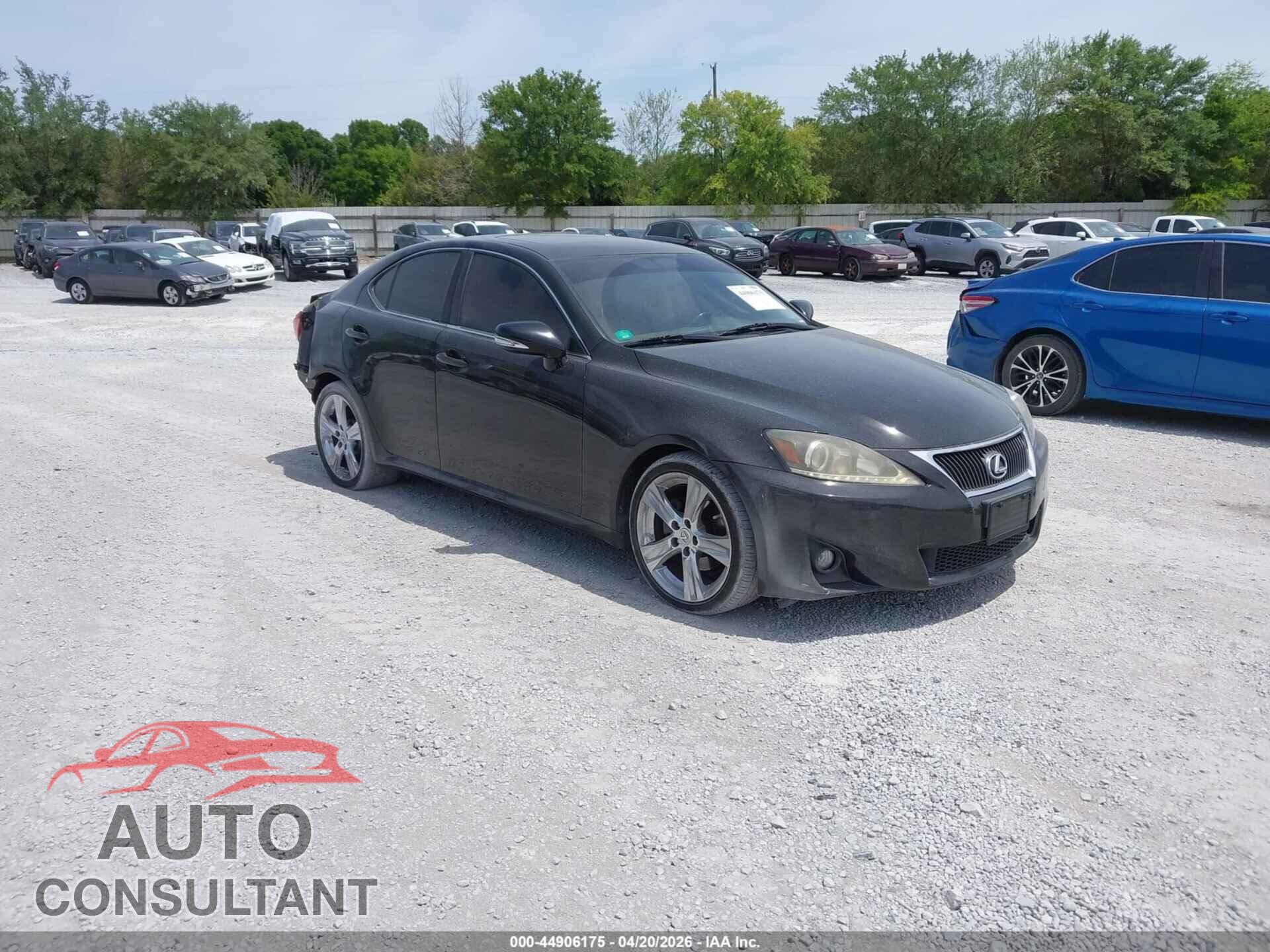 LEXUS IS 250 2011 - JTHBF5C26B5134050