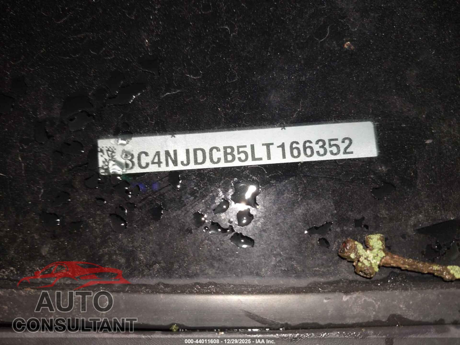 JEEP COMPASS 2020 - 3C4NJDCB5LT166352