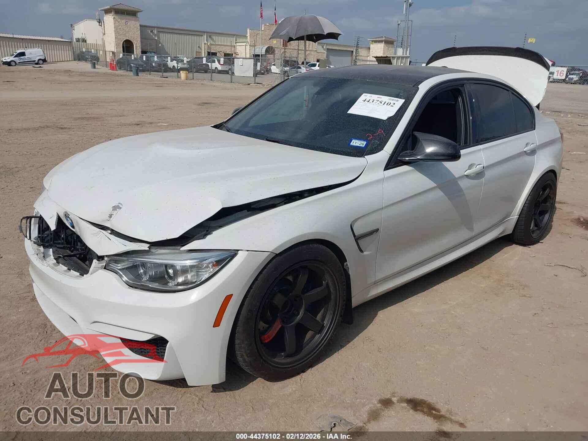 BMW M3 2017 - WBS8M9C57H5G83750
