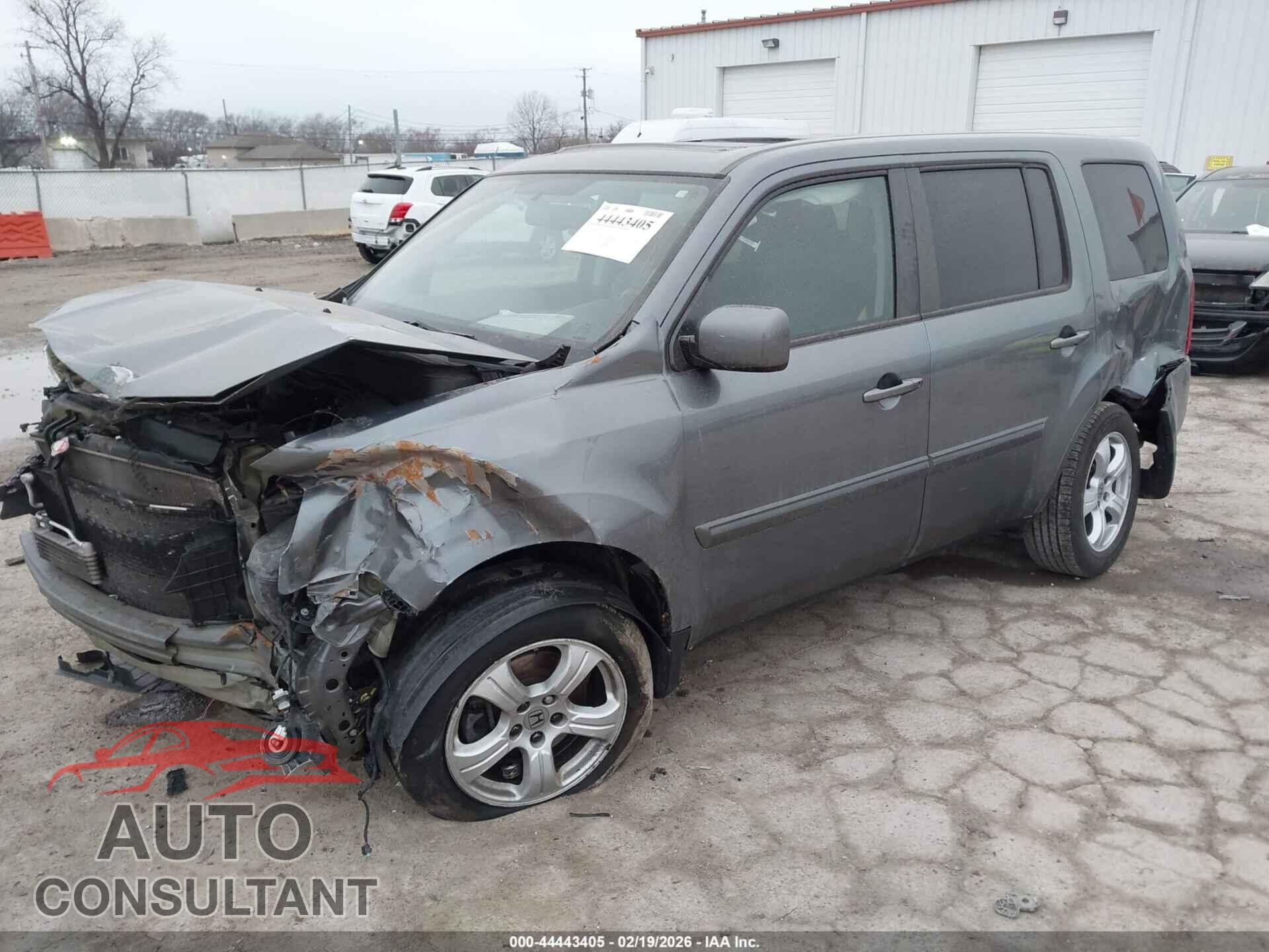 HONDA PILOT 2013 - 5FNYF4H50DB032463