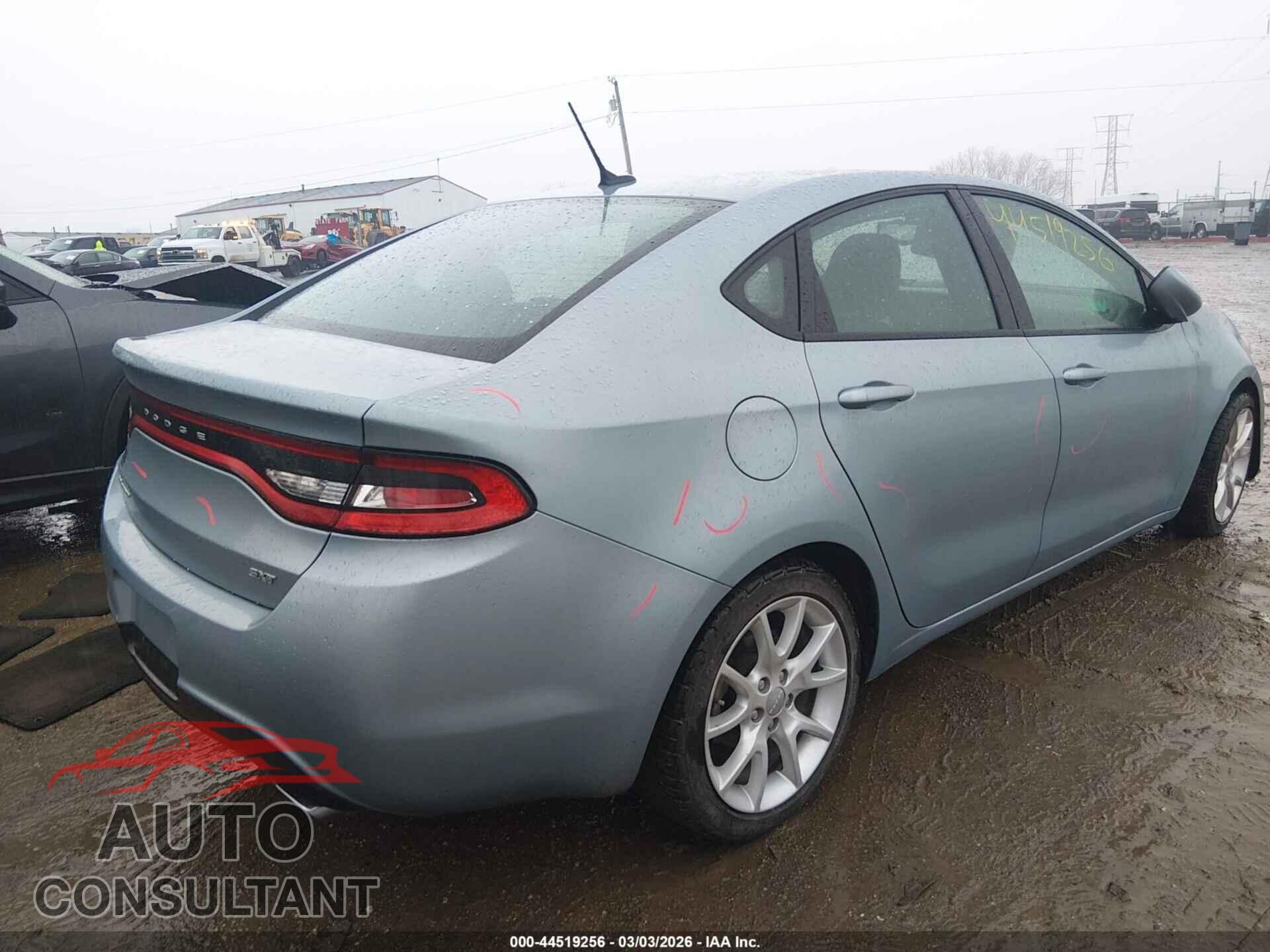 DODGE DART 2013 - 1C3CDFBA2DD299777