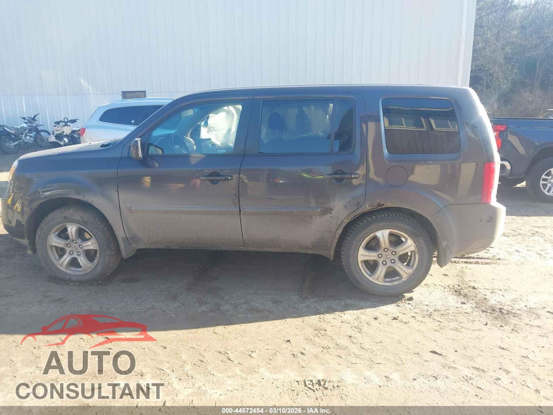 HONDA PILOT 2014 - 5FNYF4H51EB033106