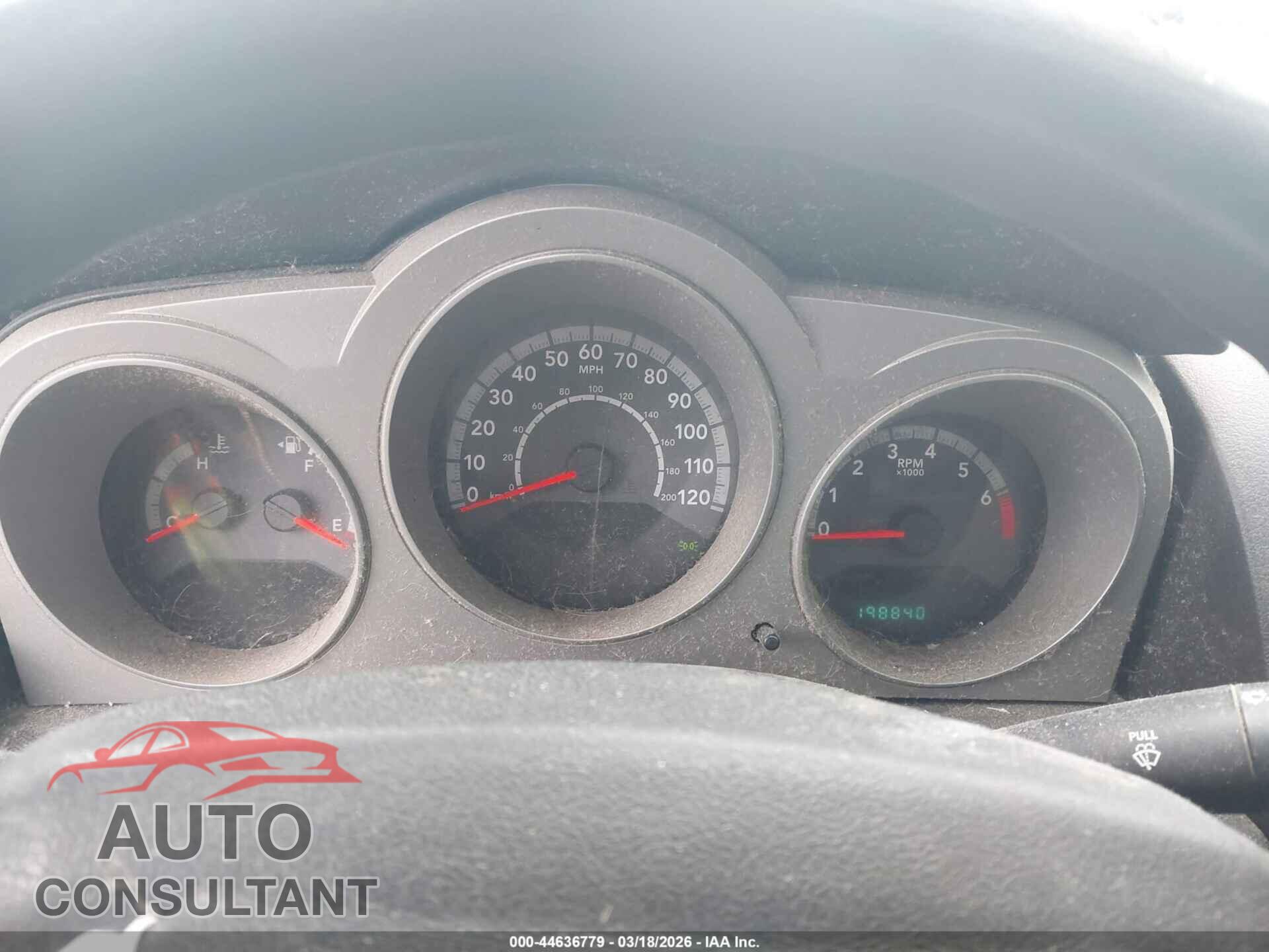 DODGE AVENGER 2010 - 1B3CC4FB8AN168172