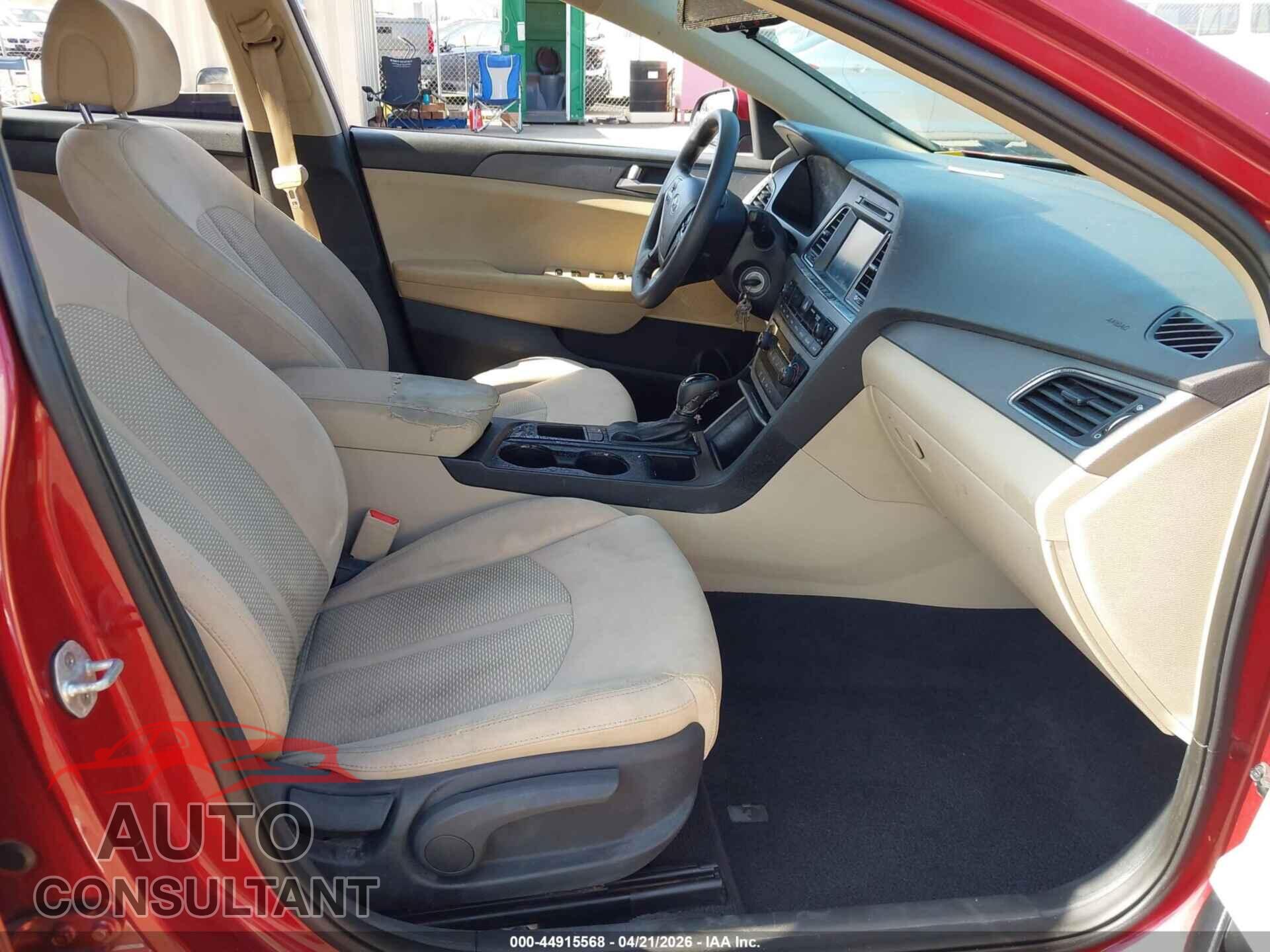 HYUNDAI SONATA 2016 - 5NPE24AF2GH411603