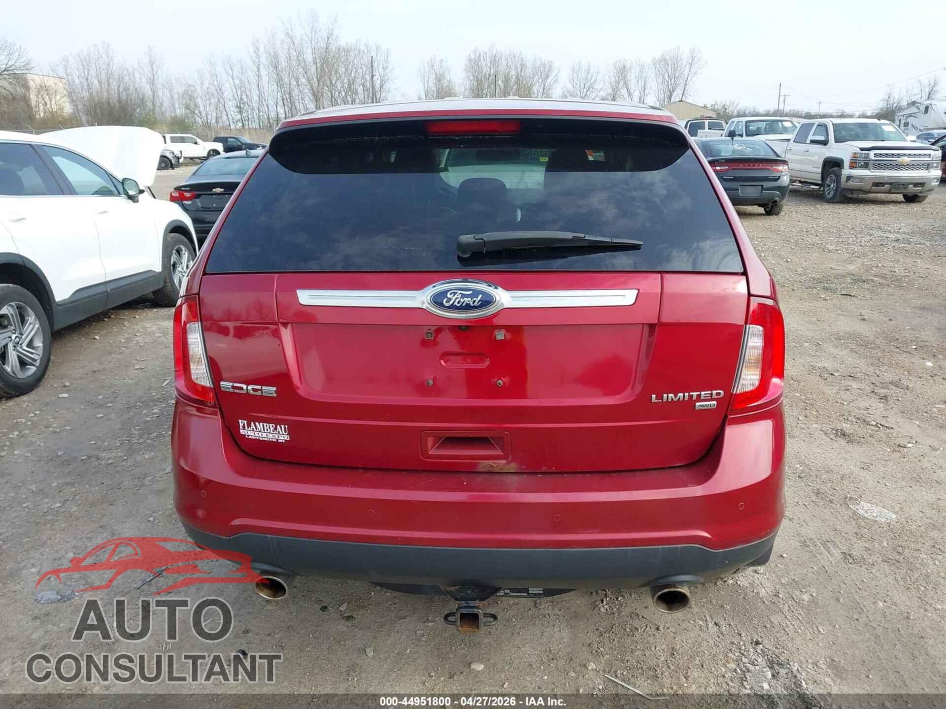 FORD EDGE 2013 - 2FMDK4KC0DBB55383