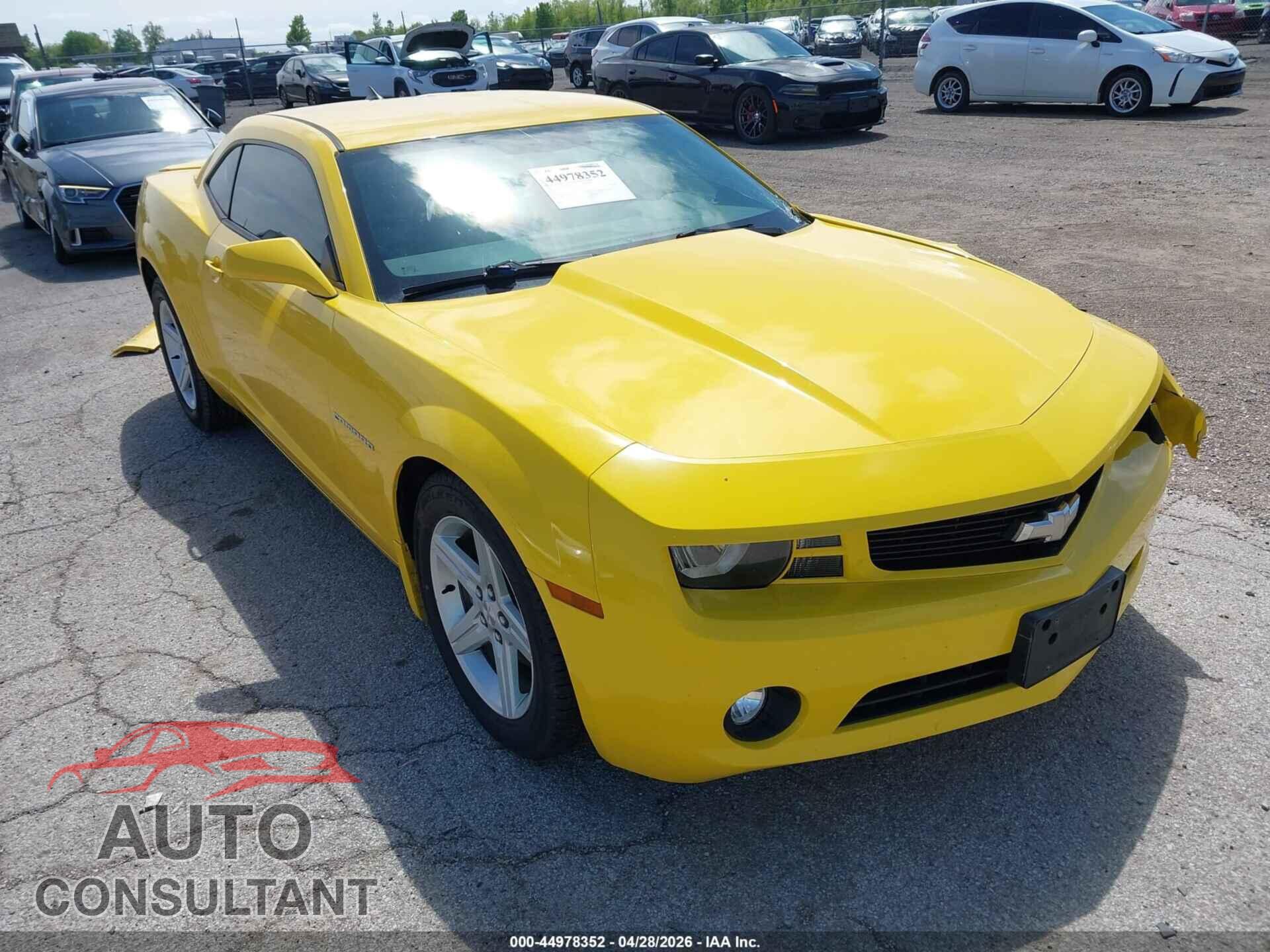 CHEVROLET CAMARO 2012 - 2G1FB1E33C9211600