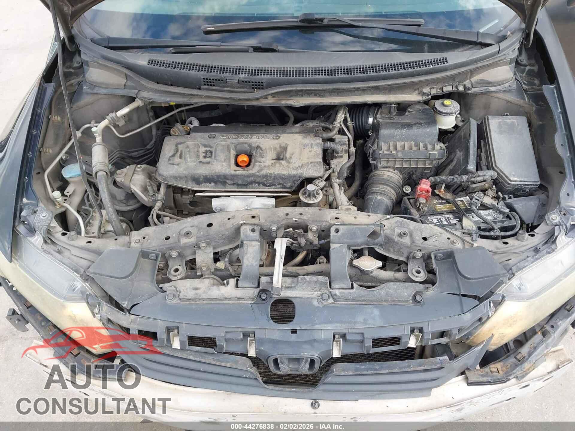 HONDA CIVIC 2012 - 2HGFB2F55CH564666