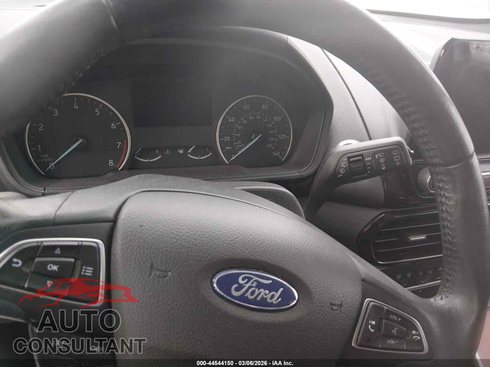 FORD ECOSPORT 2020 - MAJ6S3KL2LC315615