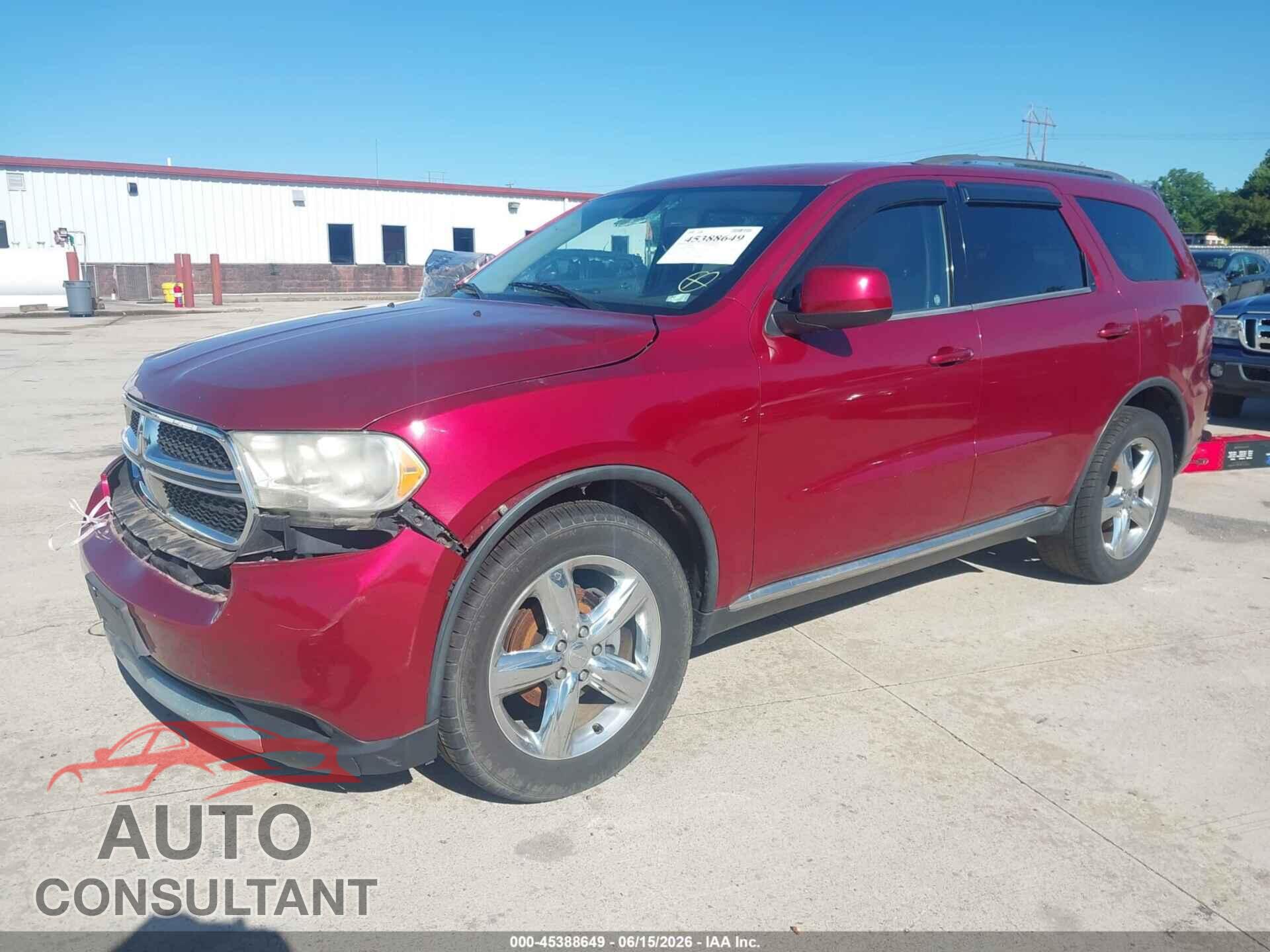 DODGE DURANGO 2013 - 1C4RDHAG7DC684068