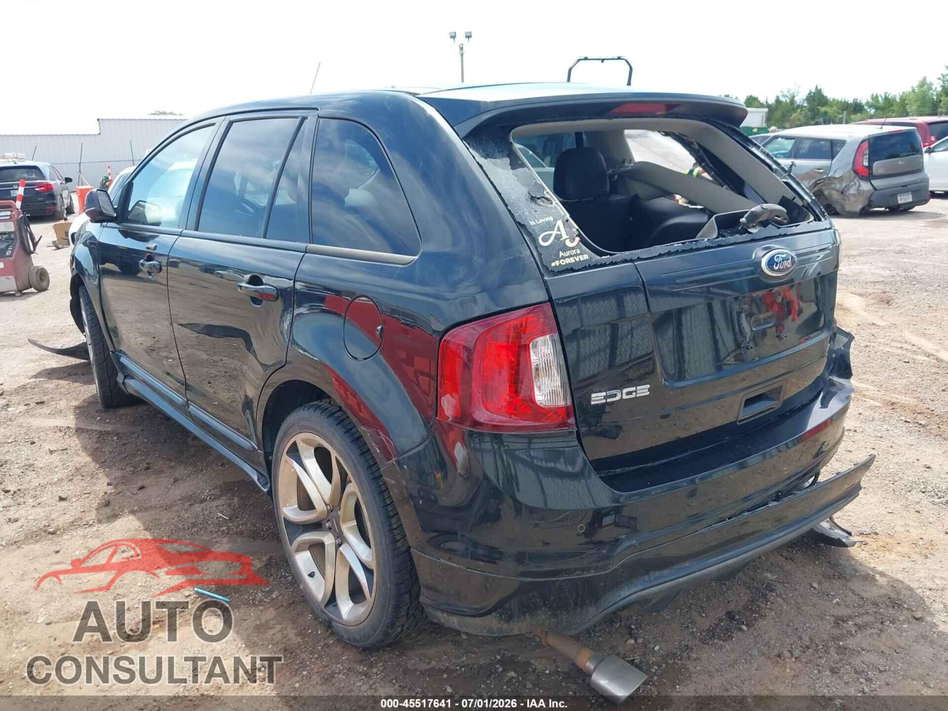 FORD EDGE 2013 - 2FMDK3AK3DBB90681
