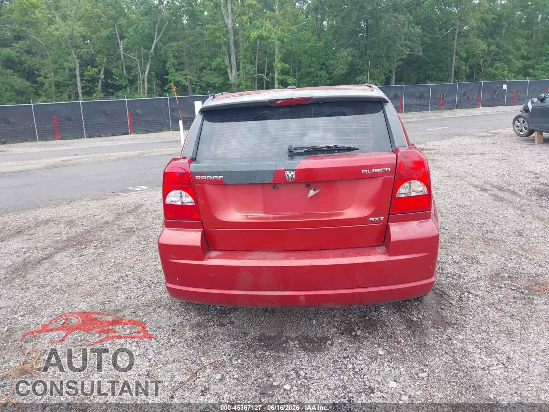 DODGE CALIBER 2009 - 1B3HB48A39D104863
