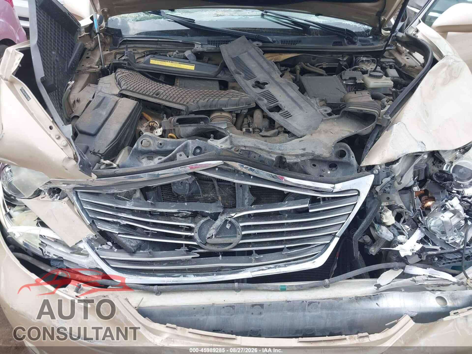 LEXUS LS 2009 - JTHGL46F395034134