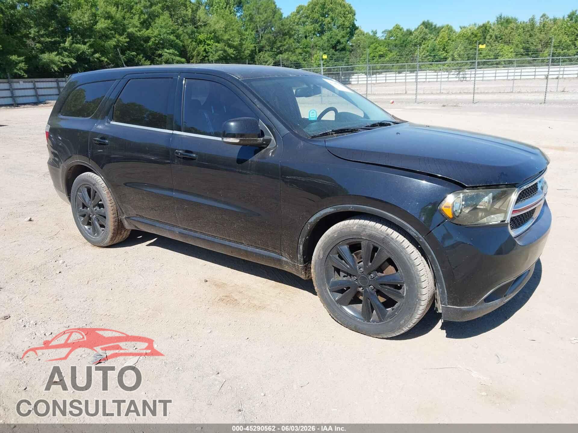 DODGE DURANGO 2012 - 1C4SDHCT1CC321789
