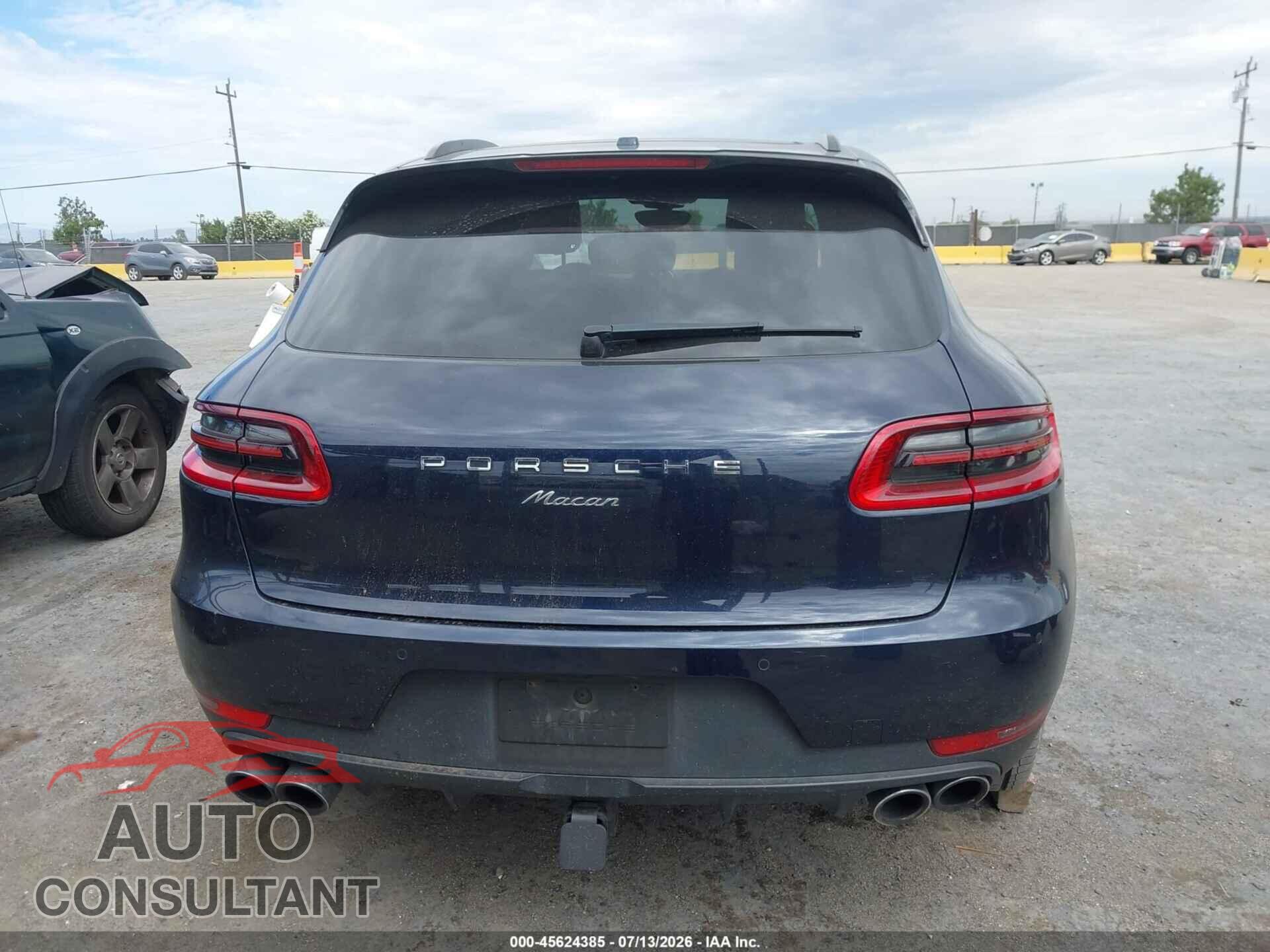 PORSCHE MACAN 2018 - WP1AA2A51JLB11517