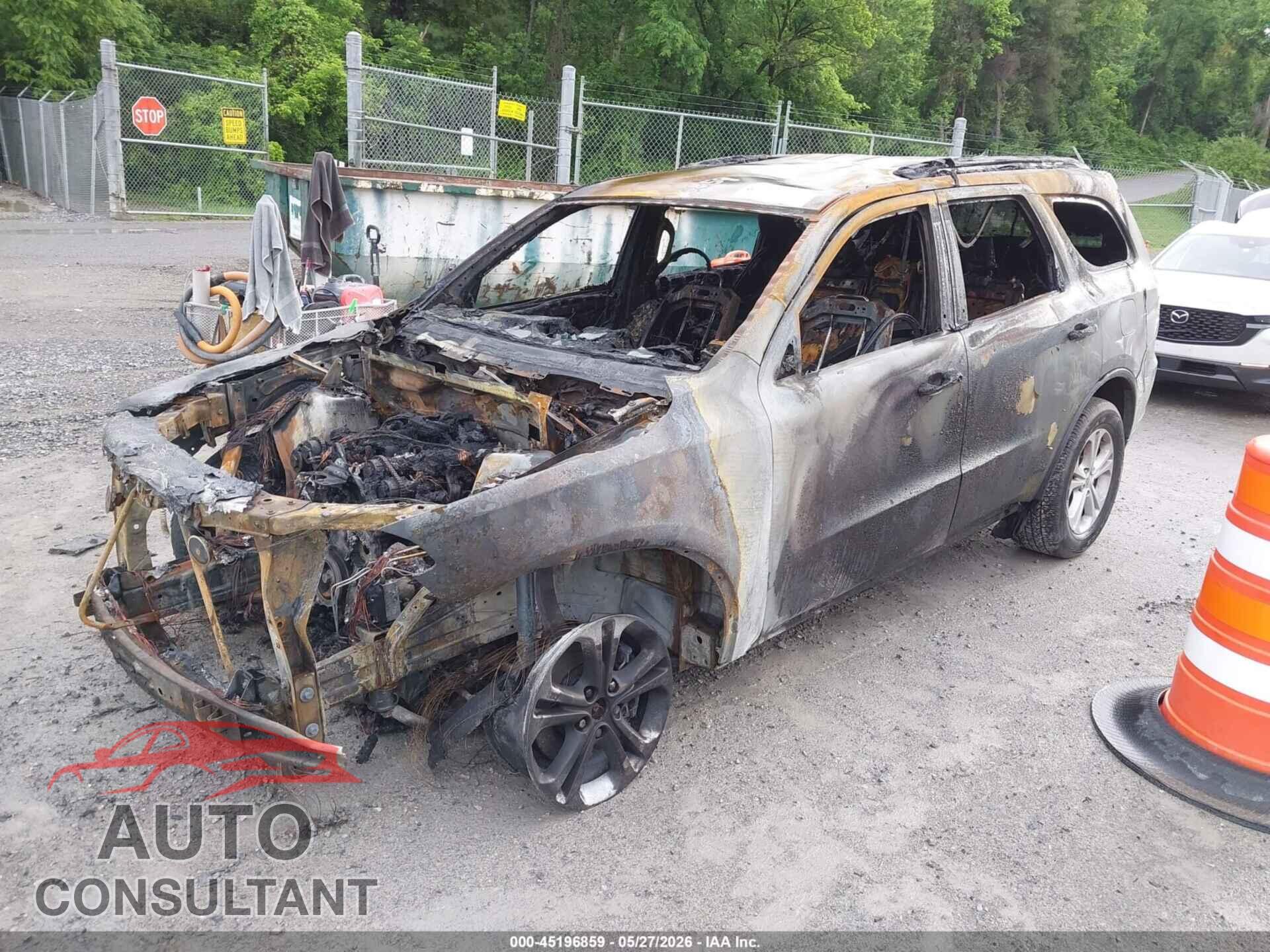 DODGE DURANGO 2012 - 1C4RDJAG4CC112722