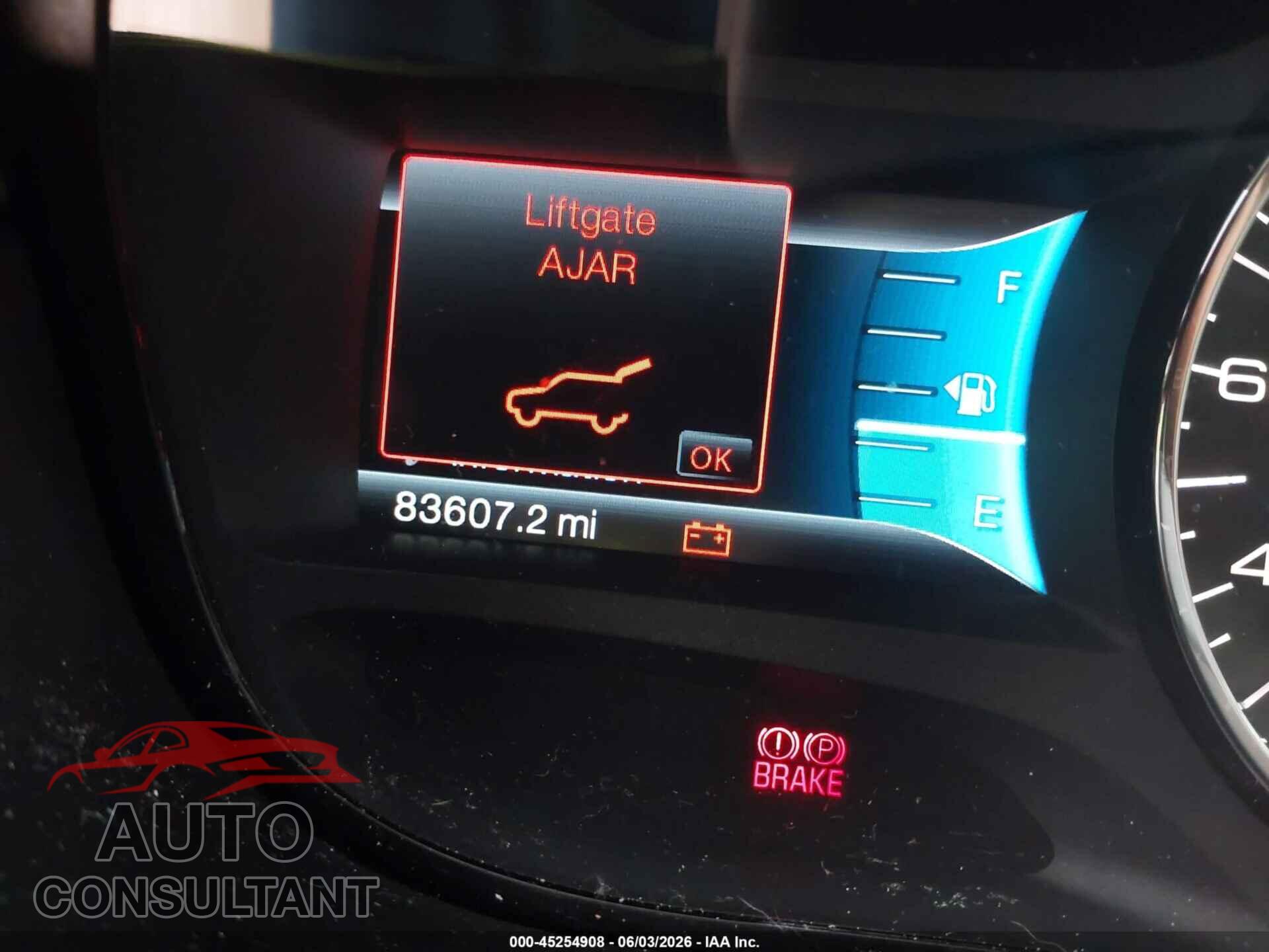 FORD EDGE 2011 - 2FMDK3KC3BBB51352