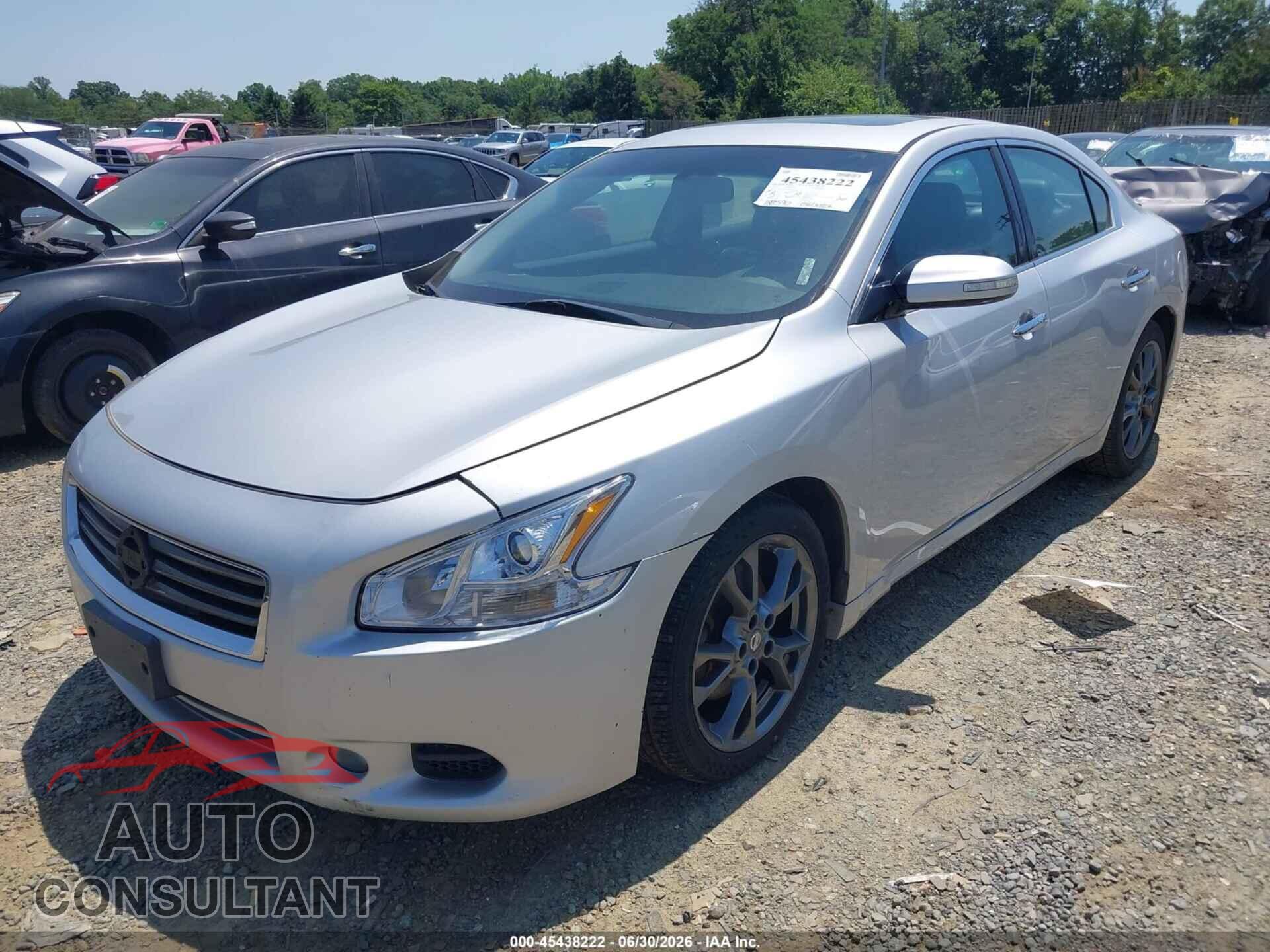NISSAN MAXIMA 2014 - 1N4AA5AP1EC462573
