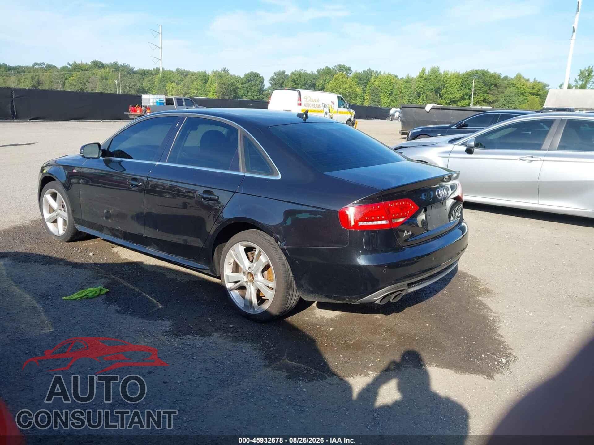 AUDI A4 2012 - WAUKFBFL1CA088878