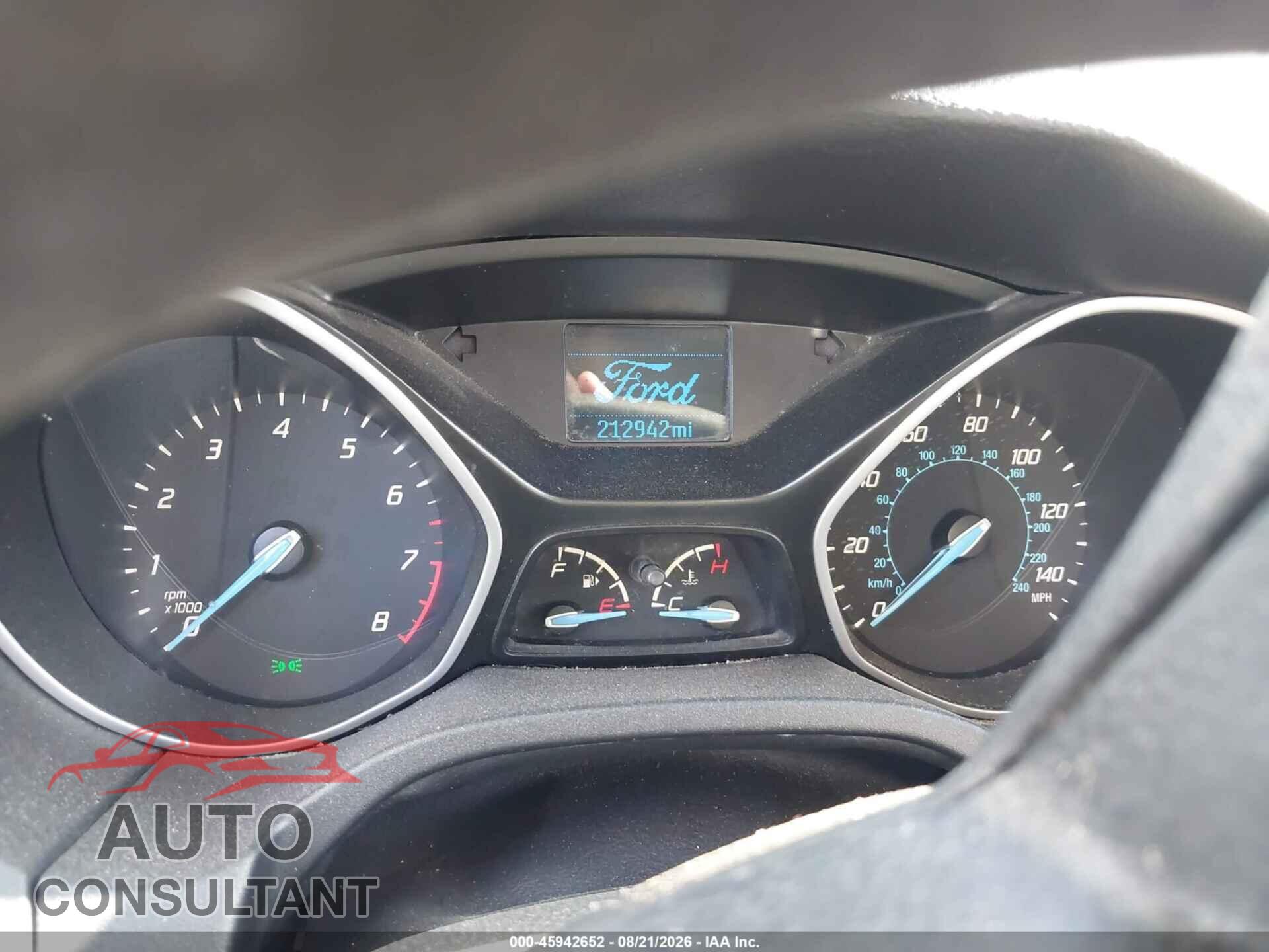 FORD FOCUS 2014 - 1FADP3E20EL462658