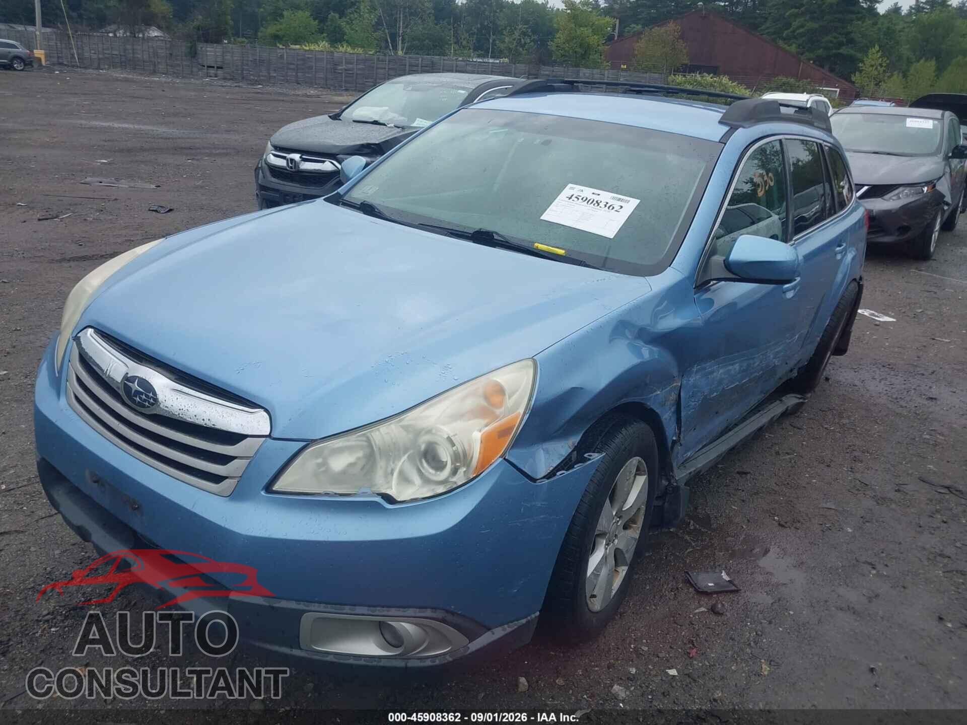 SUBARU OUTBACK 2010 - 4S4BRBCC8A3335227