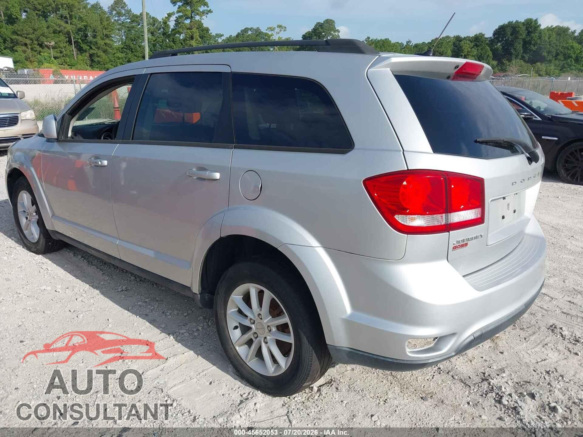 DODGE JOURNEY 2013 - 3C4PDCBB7DT502774