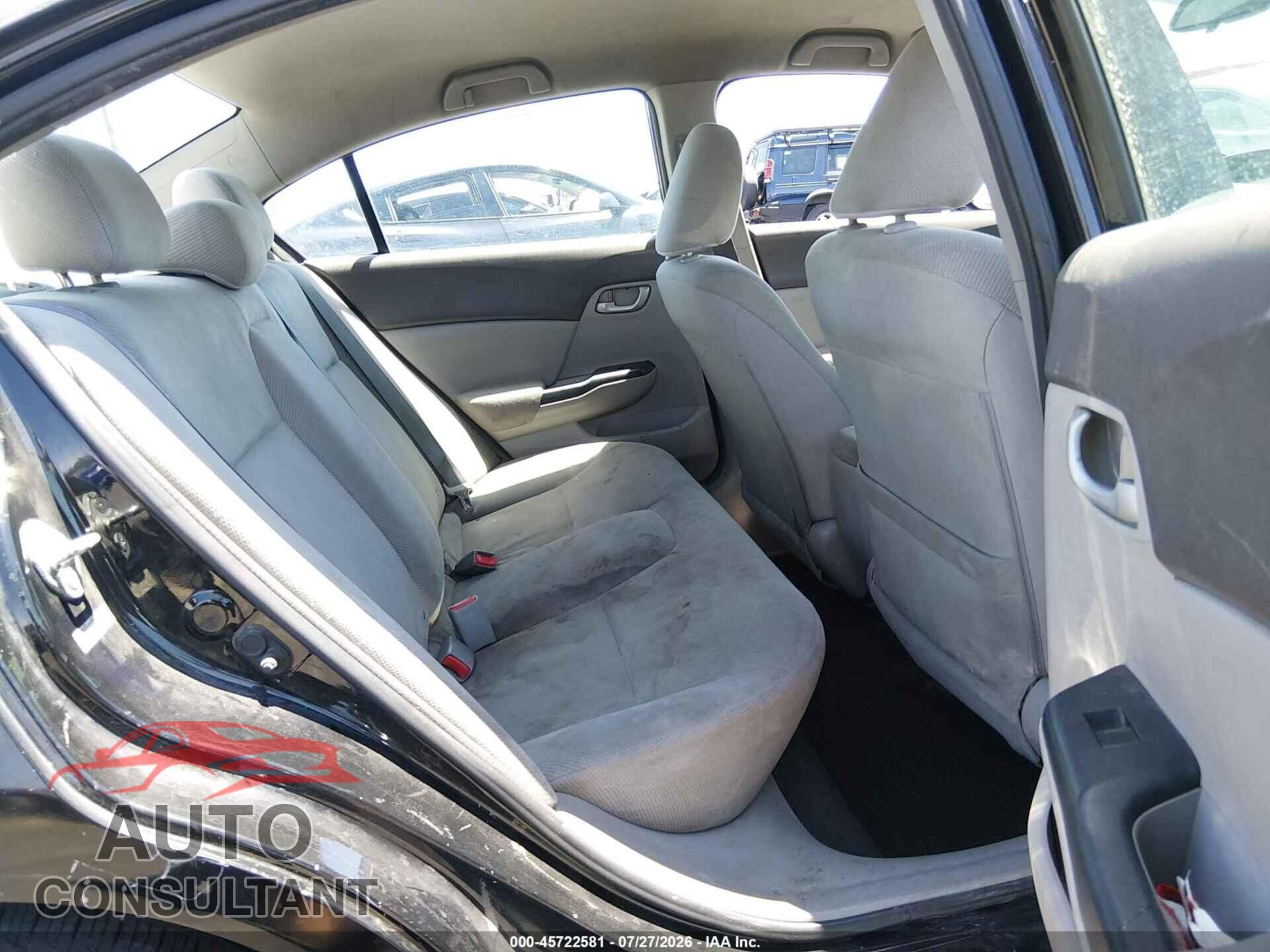 HONDA CIVIC 2012 - 2HGFB2F53CH308980