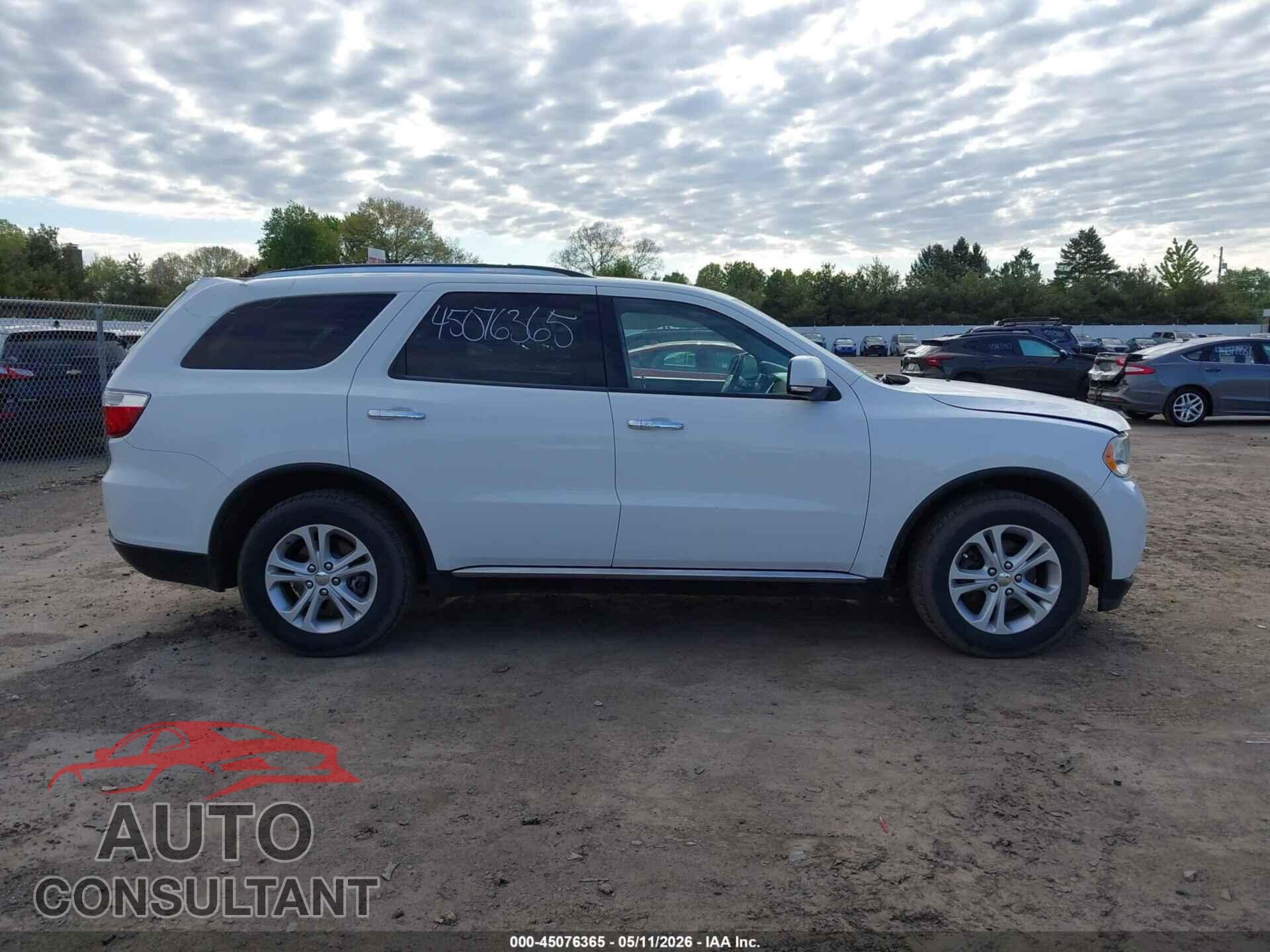 DODGE DURANGO 2013 - 1C4RDJDG3DC674849