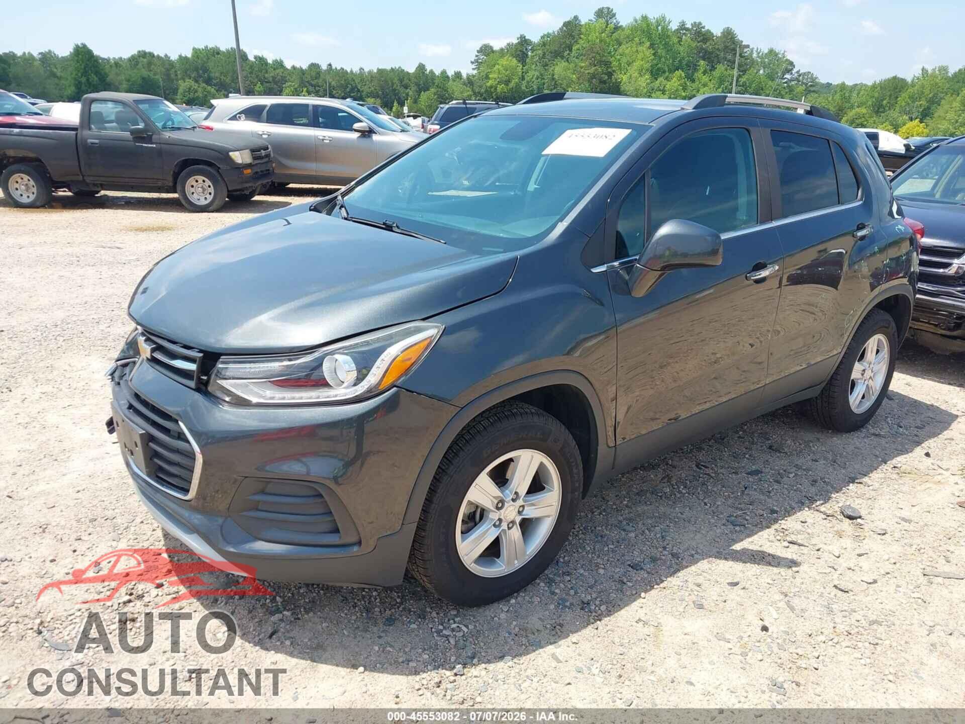 CHEVROLET TRAX 2017 - 3GNCJPSB3HL195552