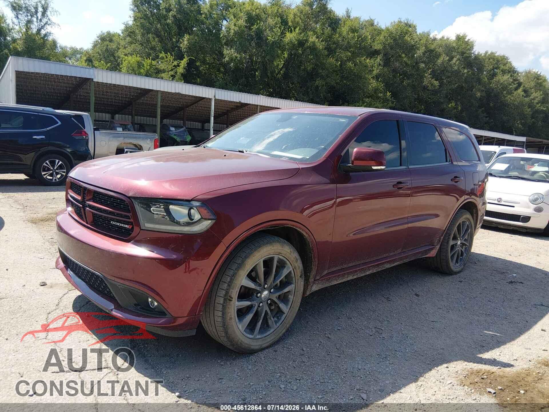 DODGE DURANGO 2017 - 1C4RDJDG9HC917764