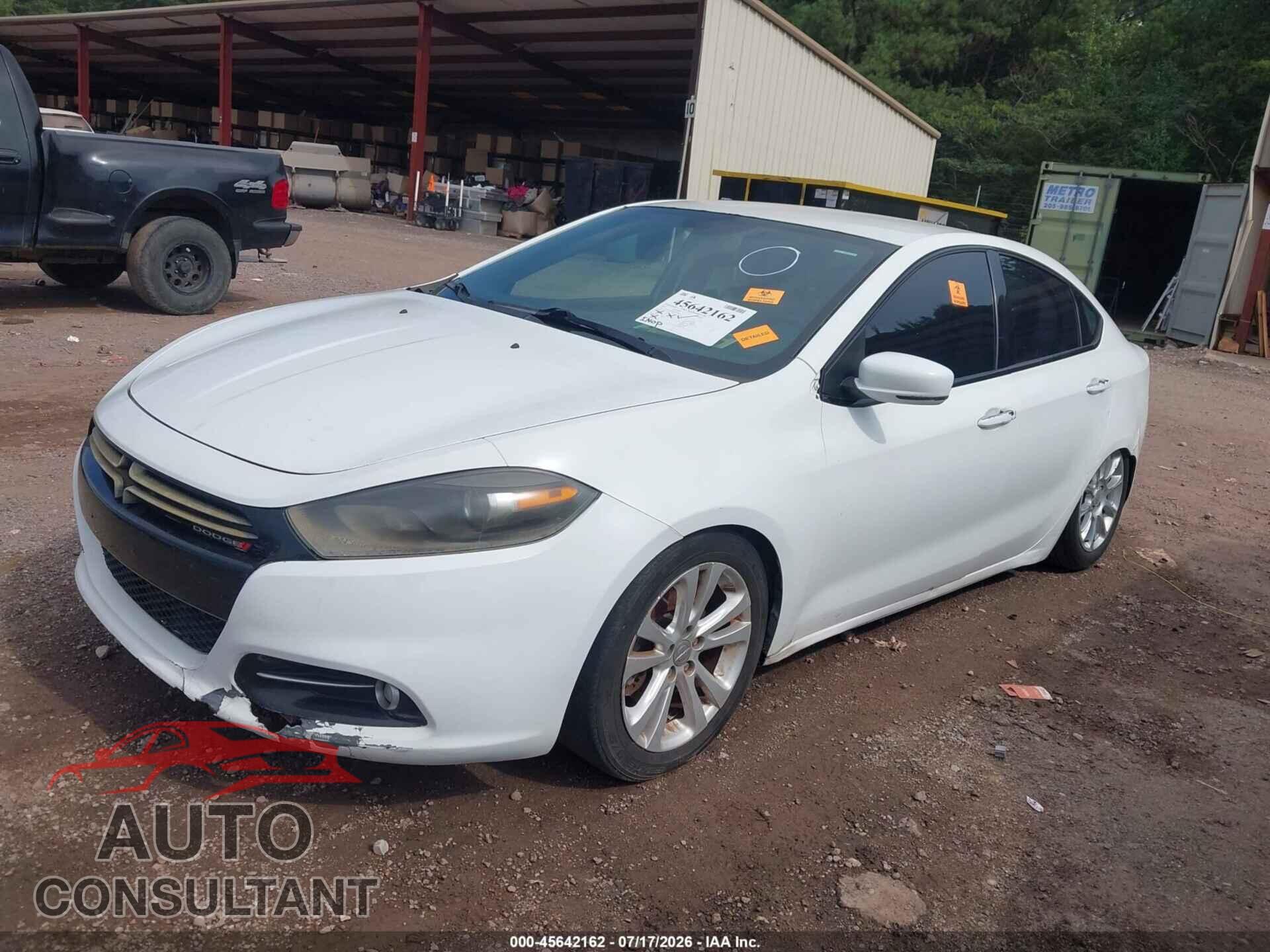 DODGE DART 2013 - 1C3CDFCB4DD325349