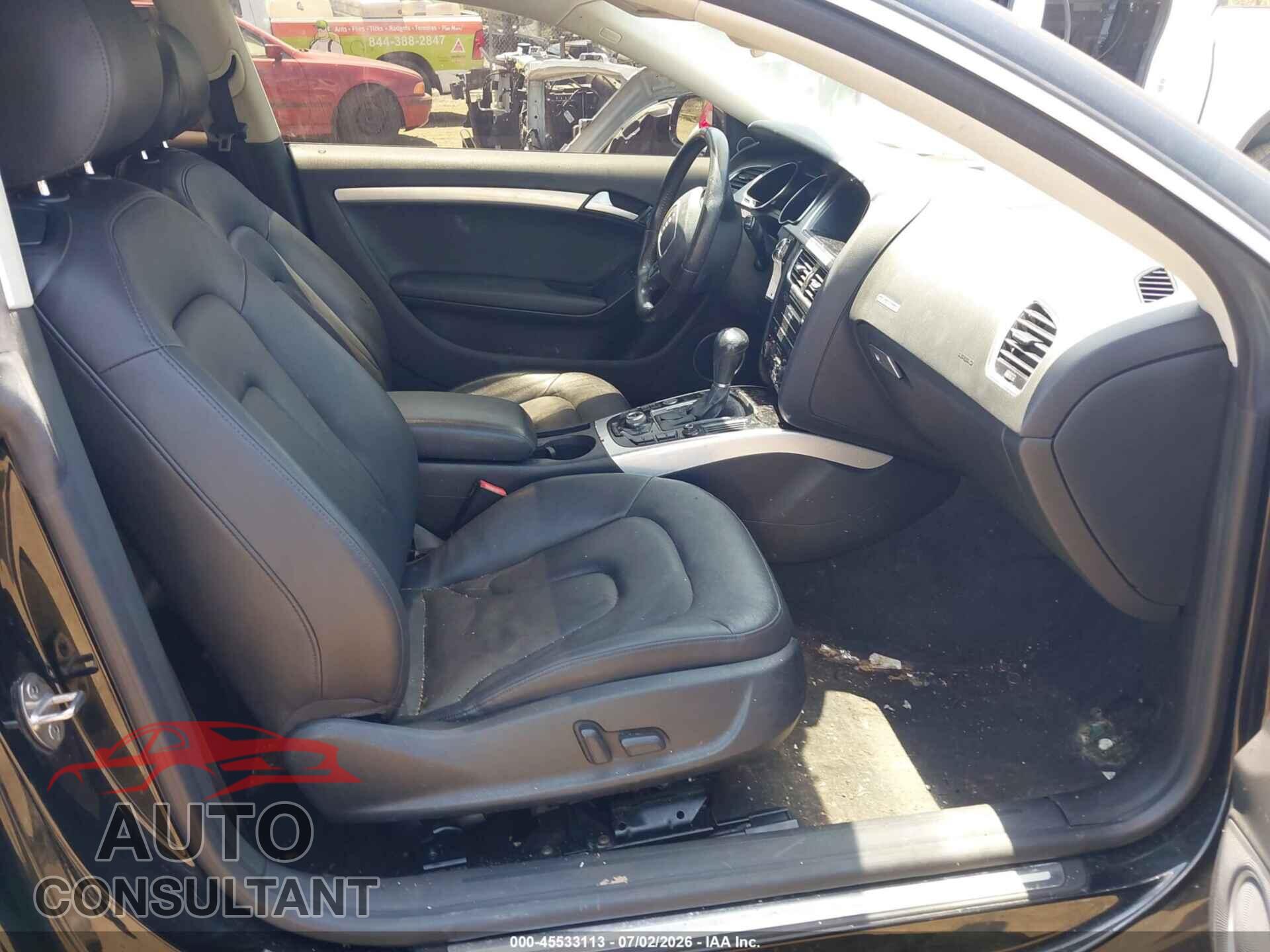AUDI A5 2012 - WAULFAFR2CA042575