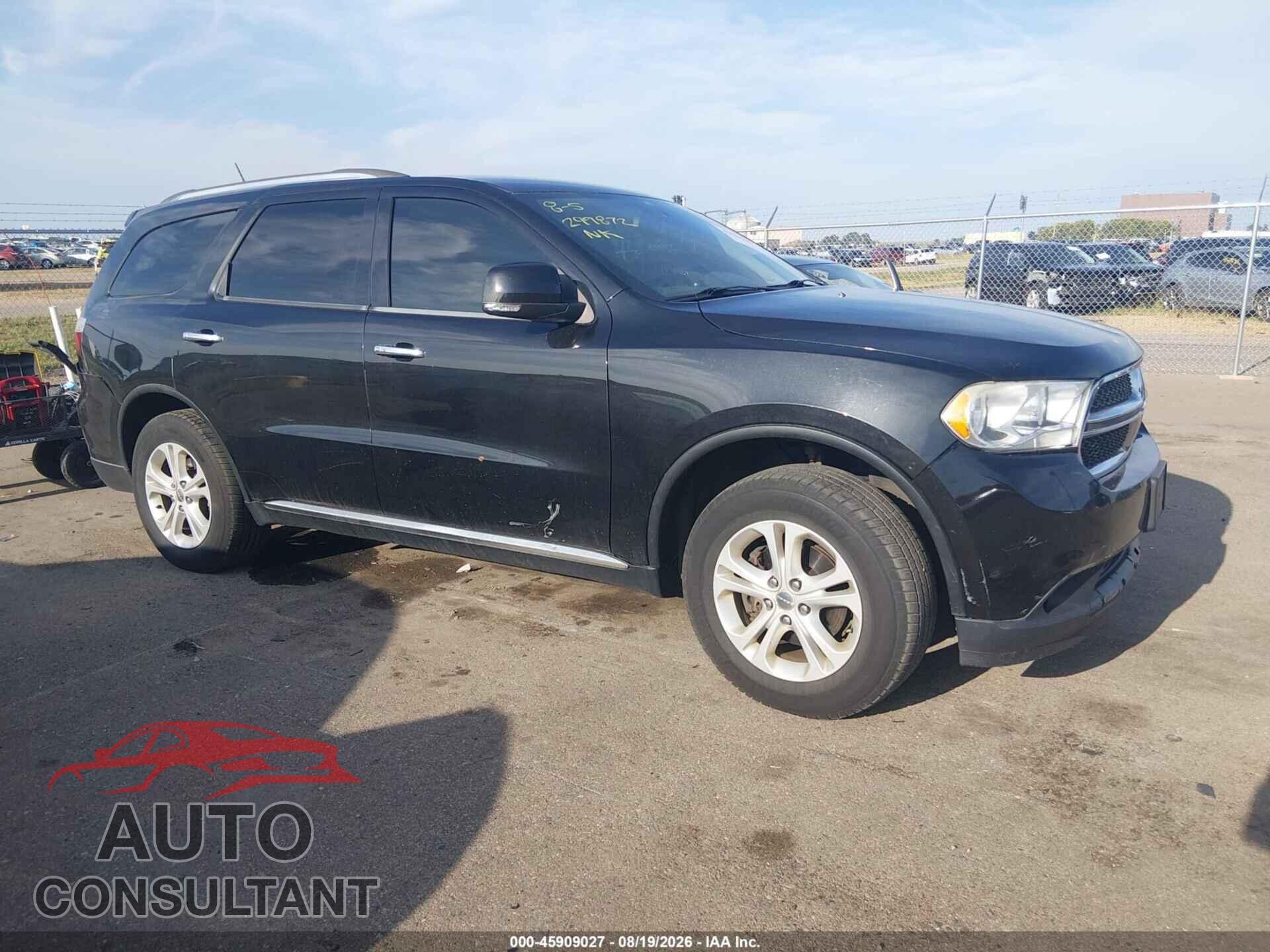 DODGE DURANGO 2013 - 1C4RDJDG5DC673380