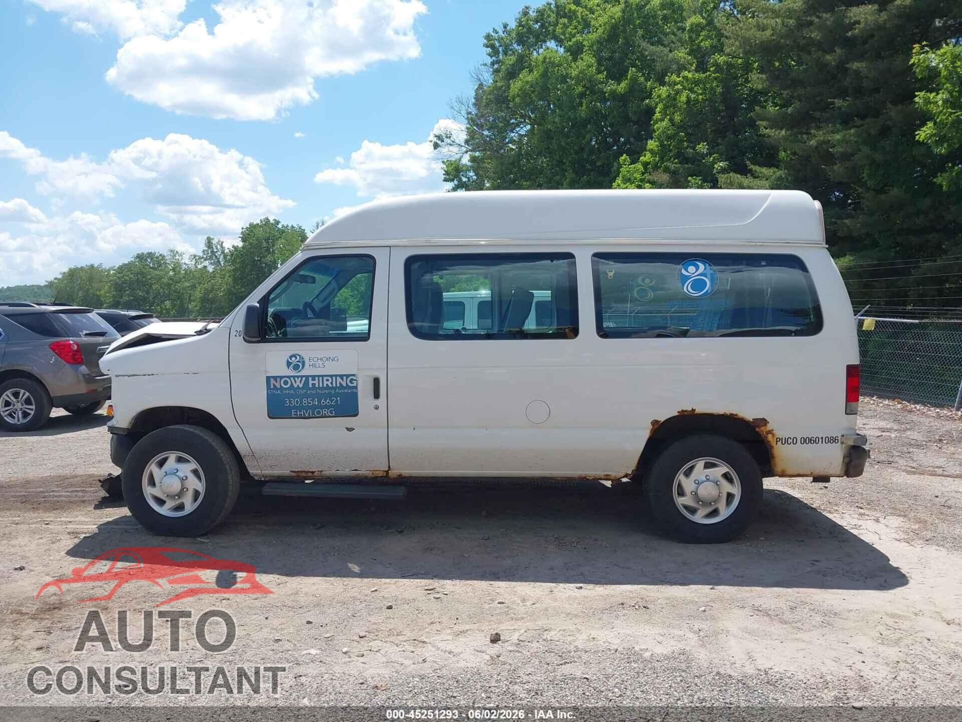 FORD E-150 2011 - 1FTNE1EW9BDA72059