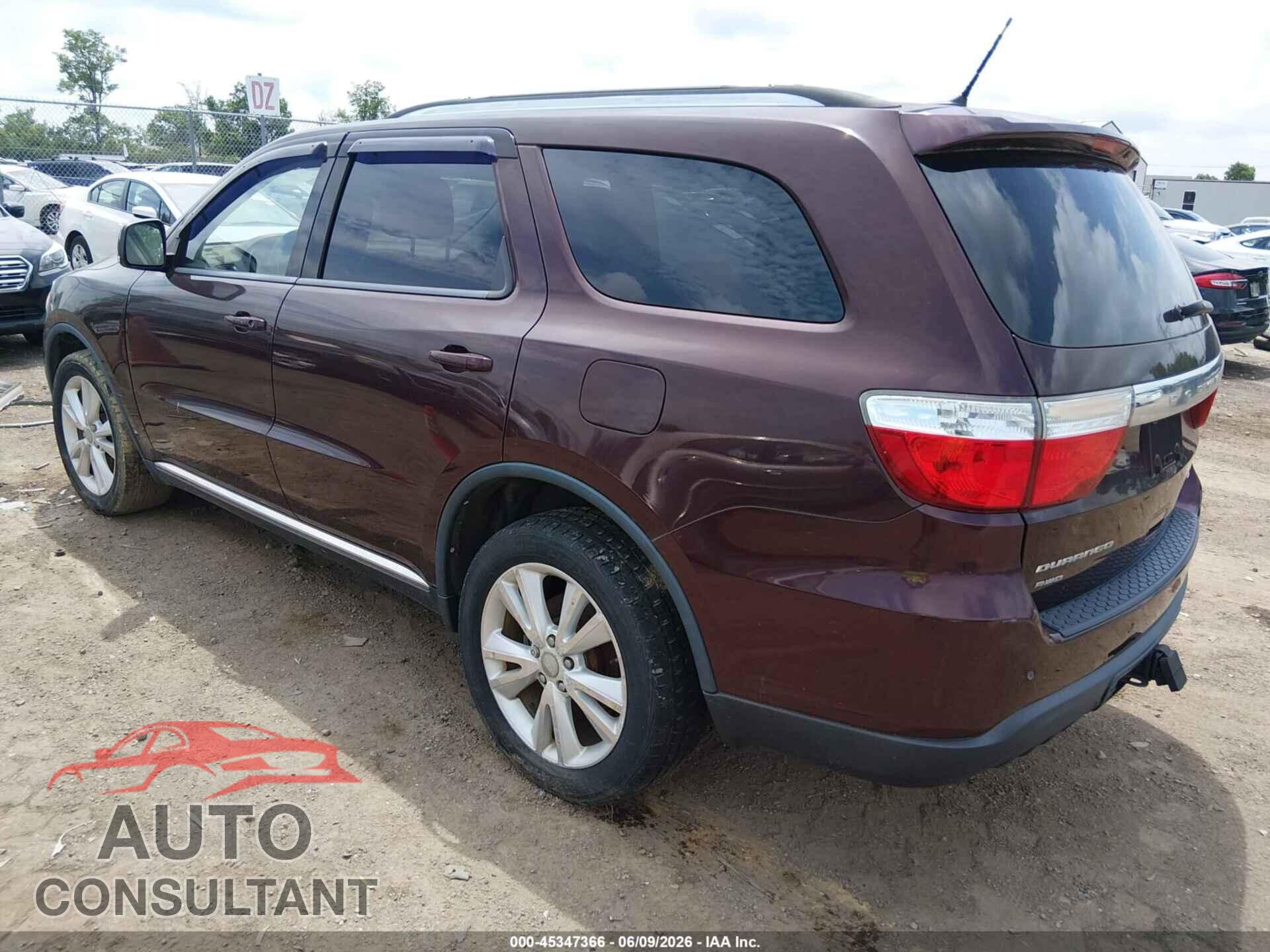 DODGE DURANGO 2012 - 1C4RDJDG6CC336926