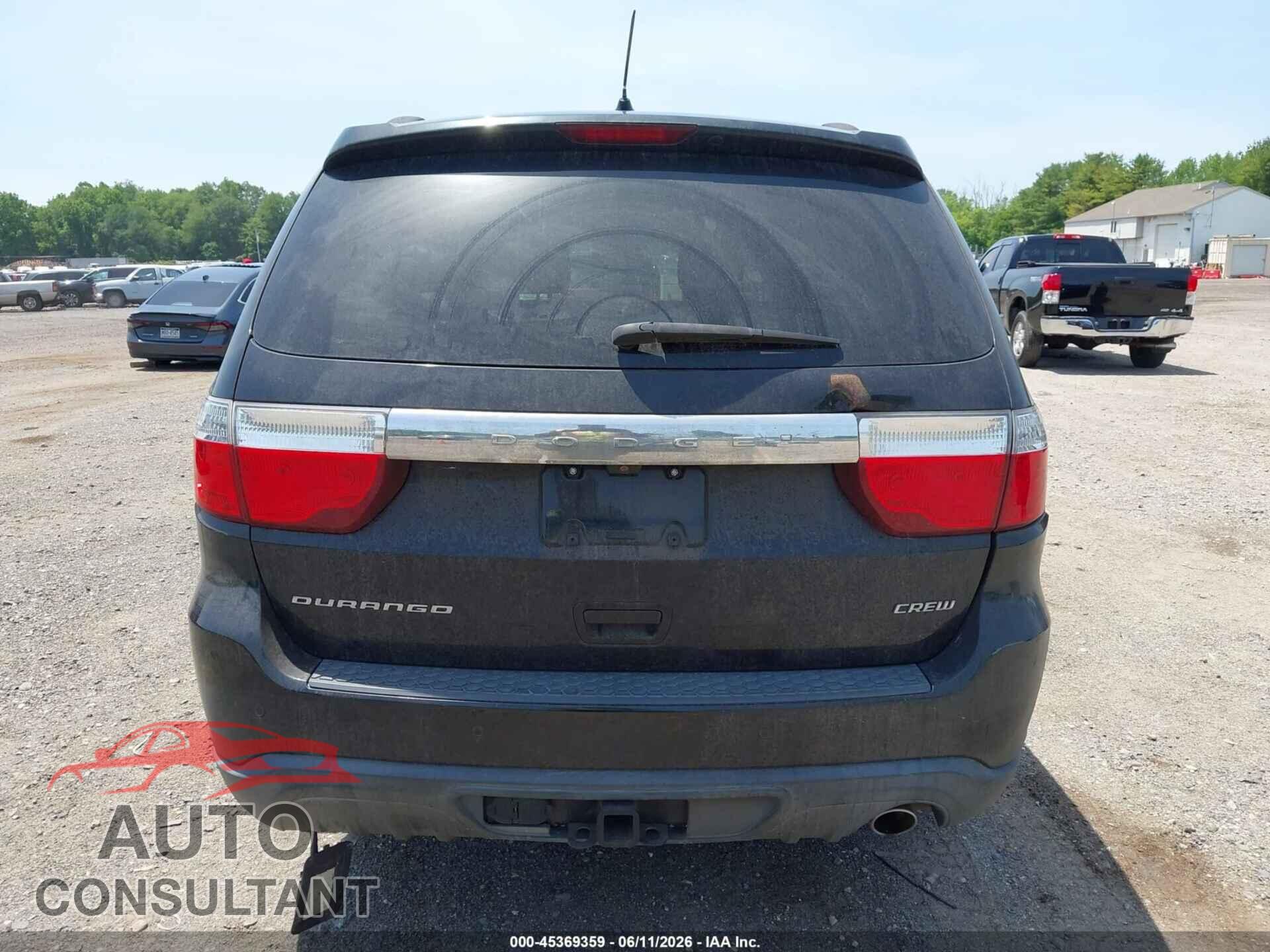 DODGE DURANGO 2013 - 1C4RDHDG7DC684650